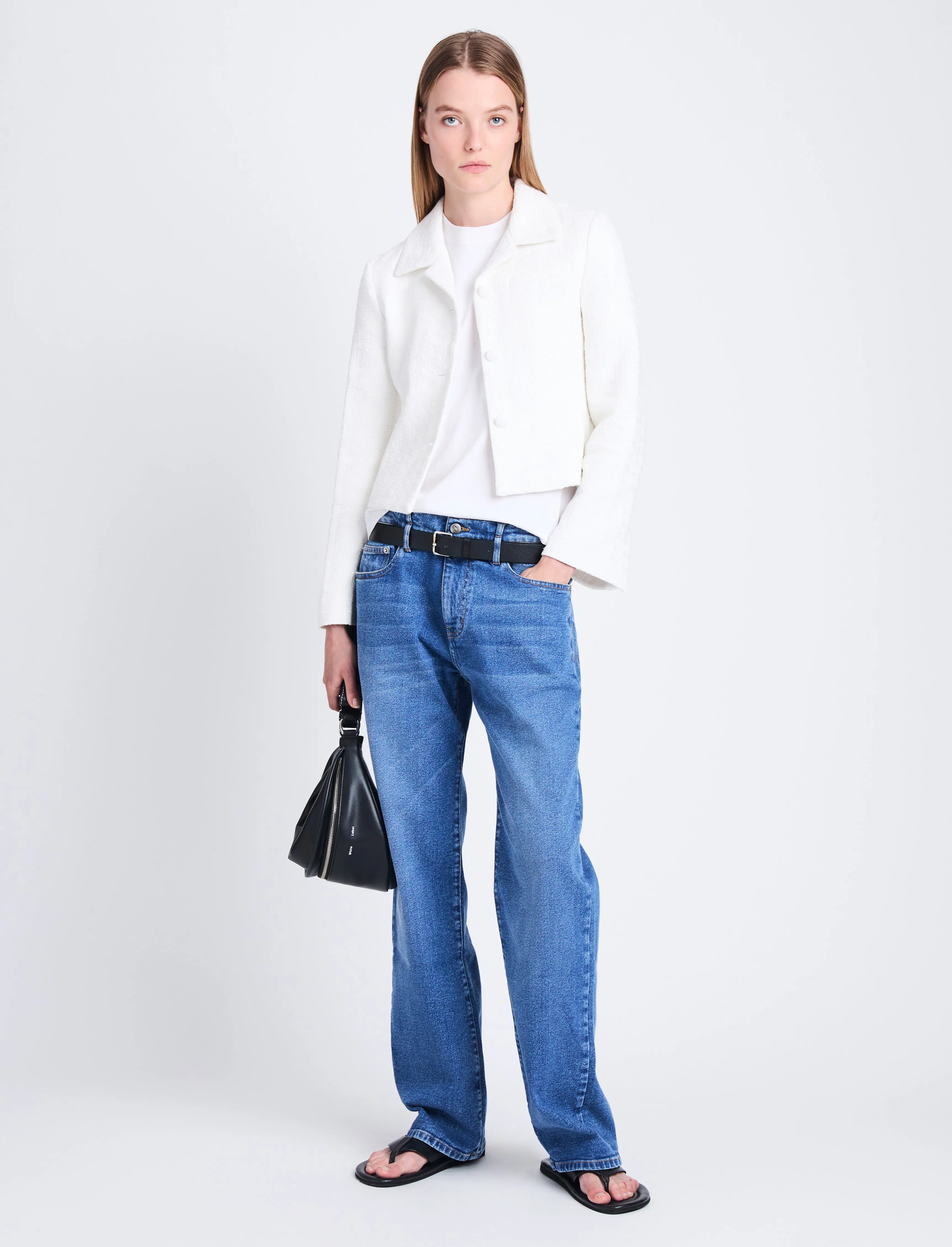 Quinn Jacket in Tweed sold by Proenza Schouler product image thumbnail 3