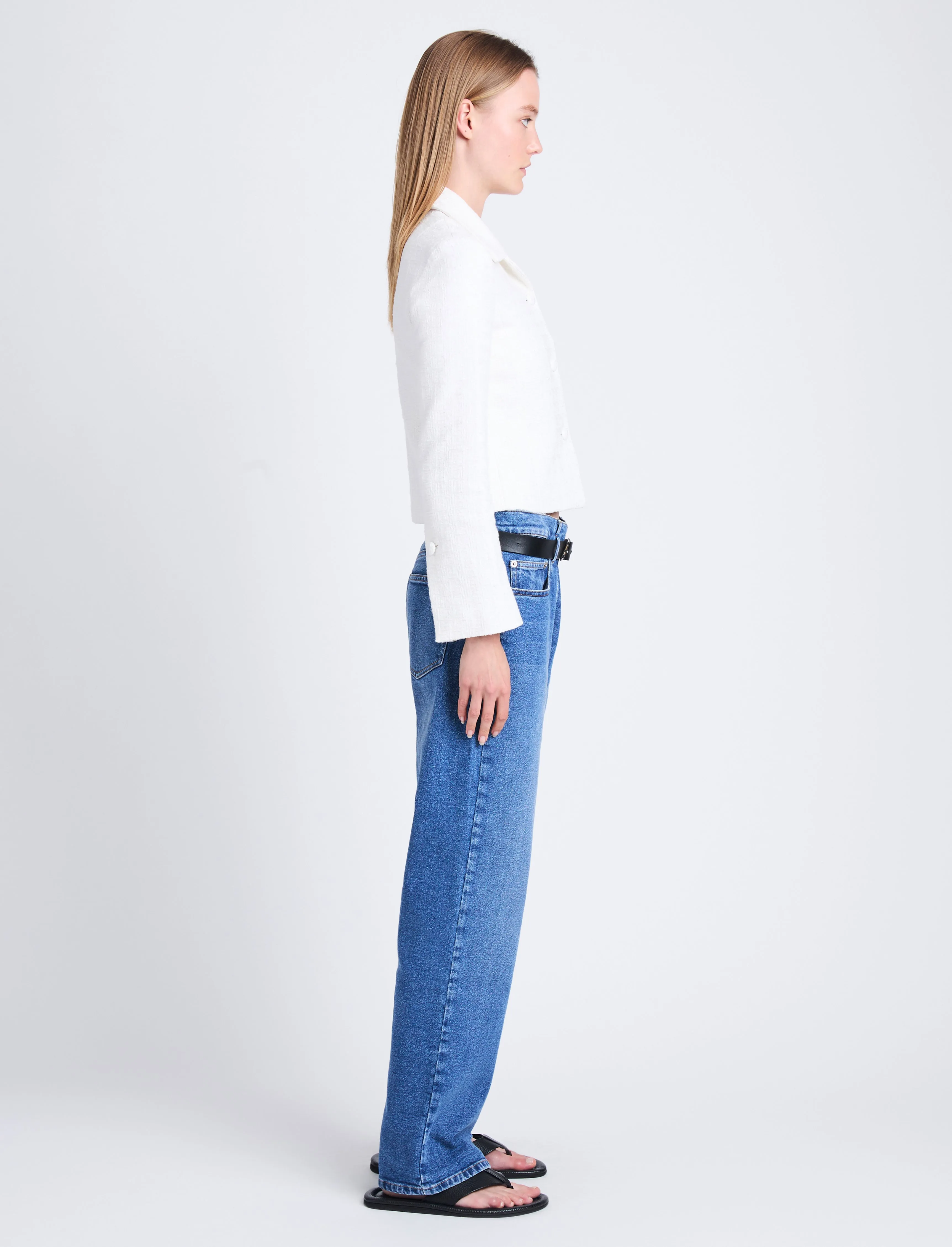 Quinn Jacket in Tweed sold by Proenza Schouler product image thumbnail 4