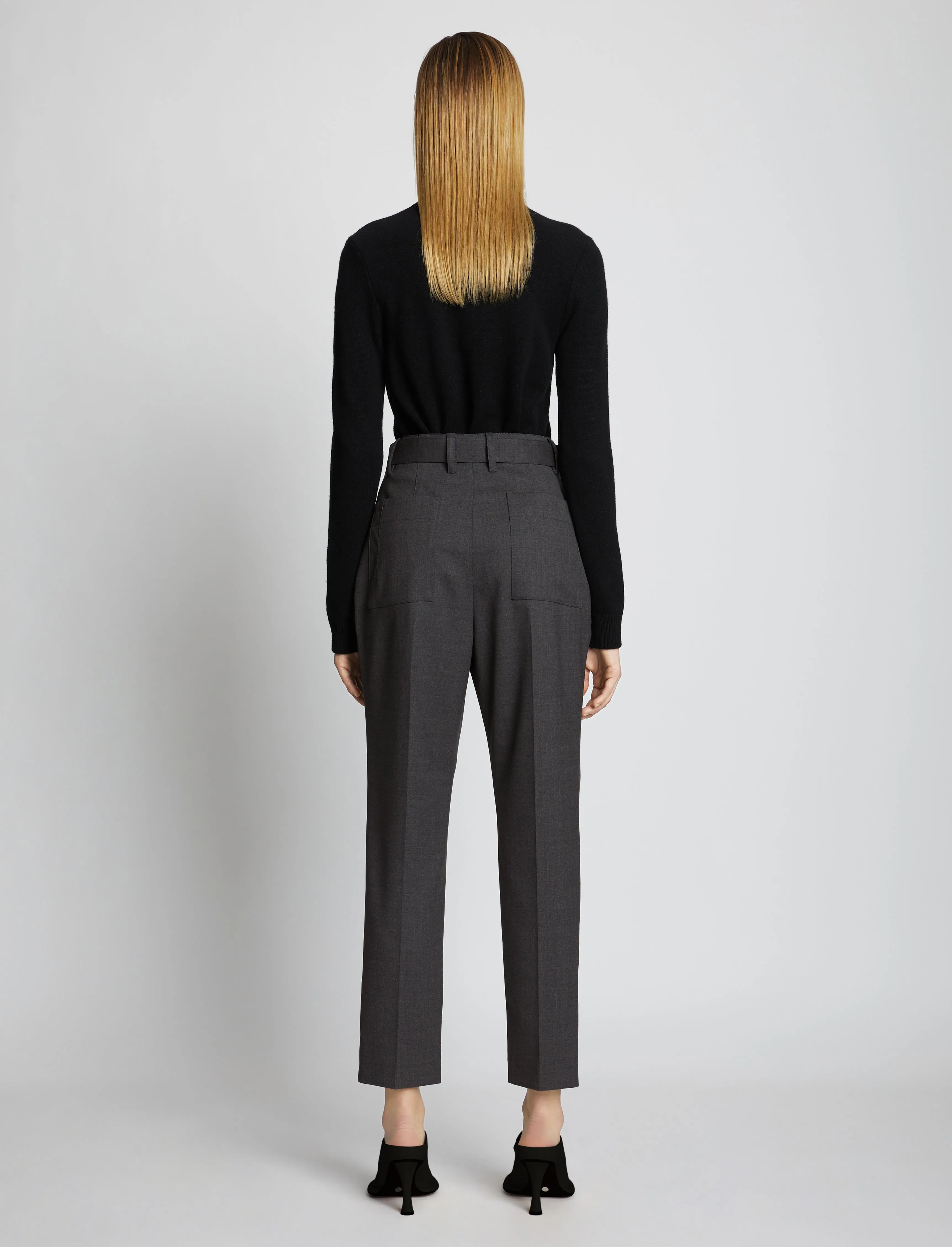 Wool Suiting Carrot Pants sold by Proenza Schouler product image thumbnail 4