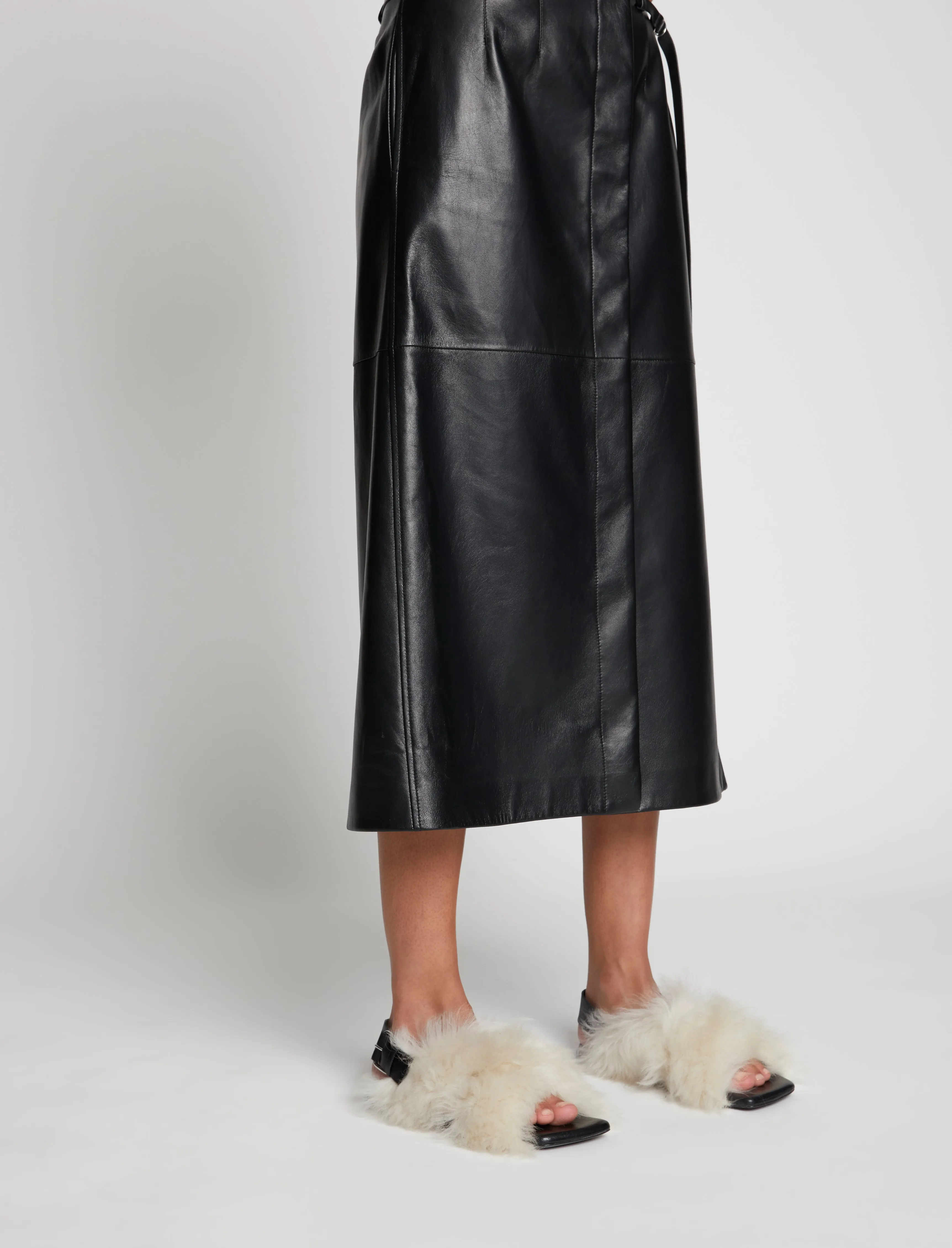 Square Shearling Sandal sold by Proenza Schouler product image thumbnail 2