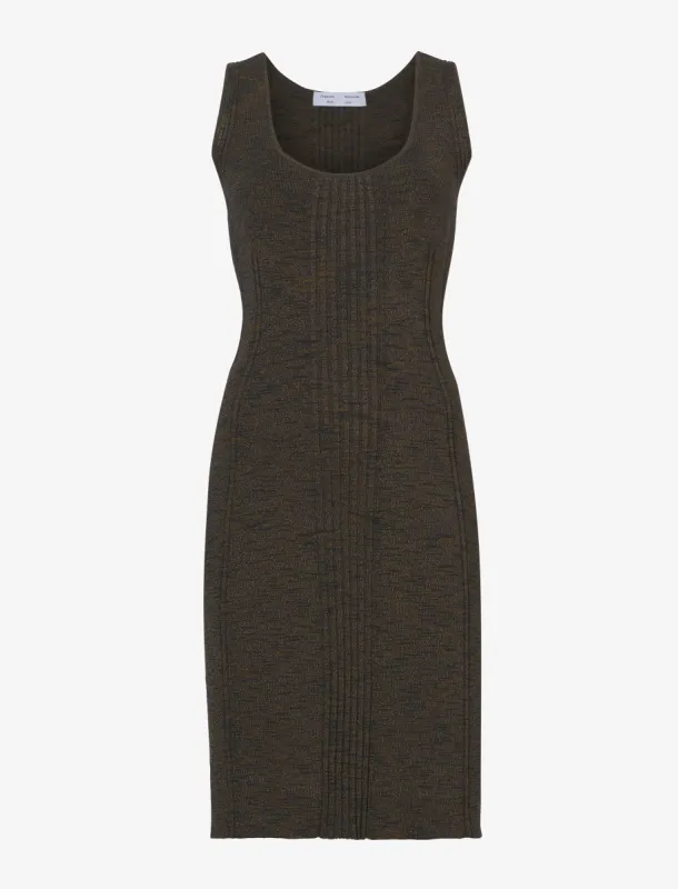 Melange Rib Tank Dress sold by Proenza Schouler