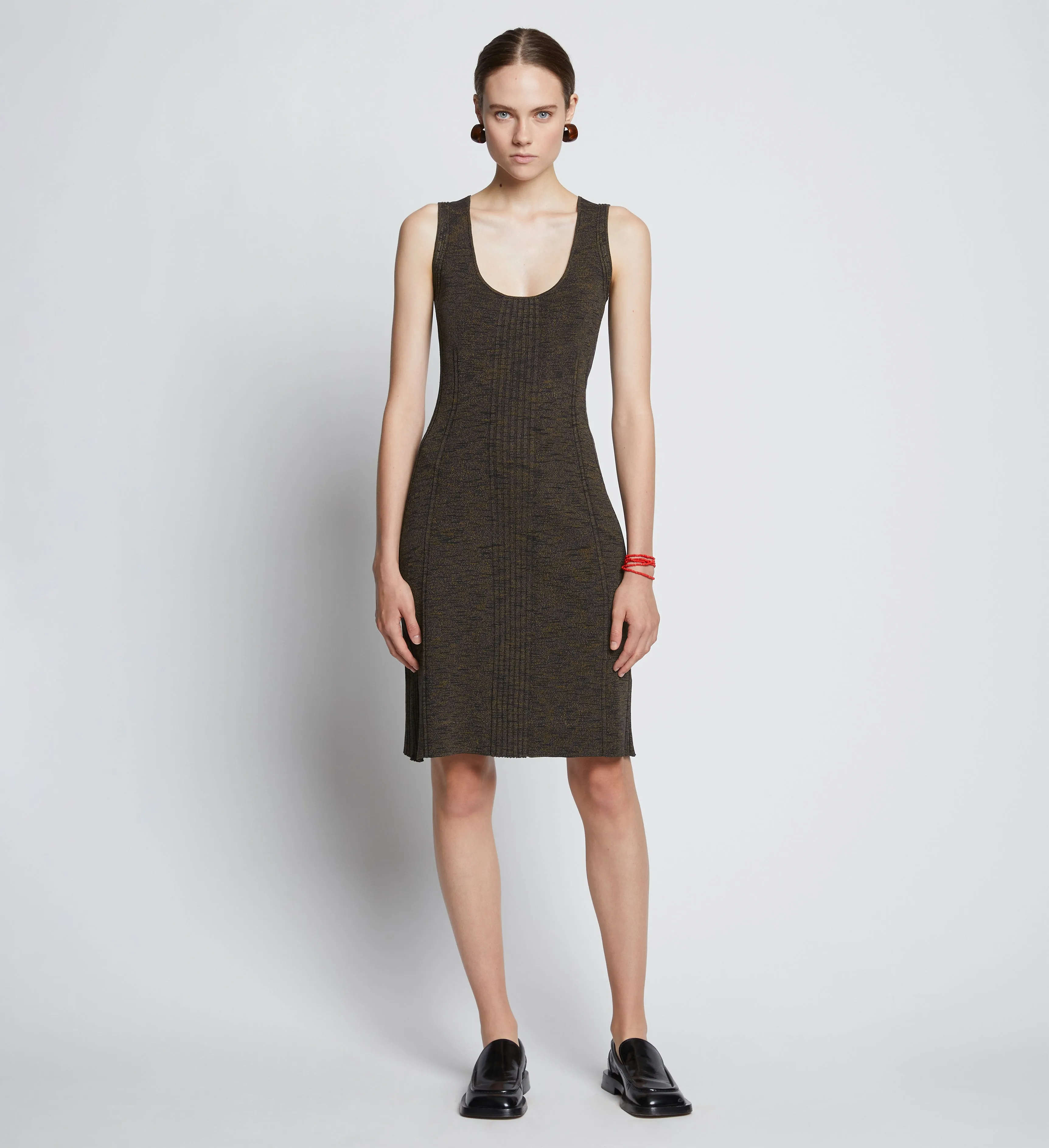 Melange Rib Tank Dress sold by Proenza Schouler product image thumbnail 2