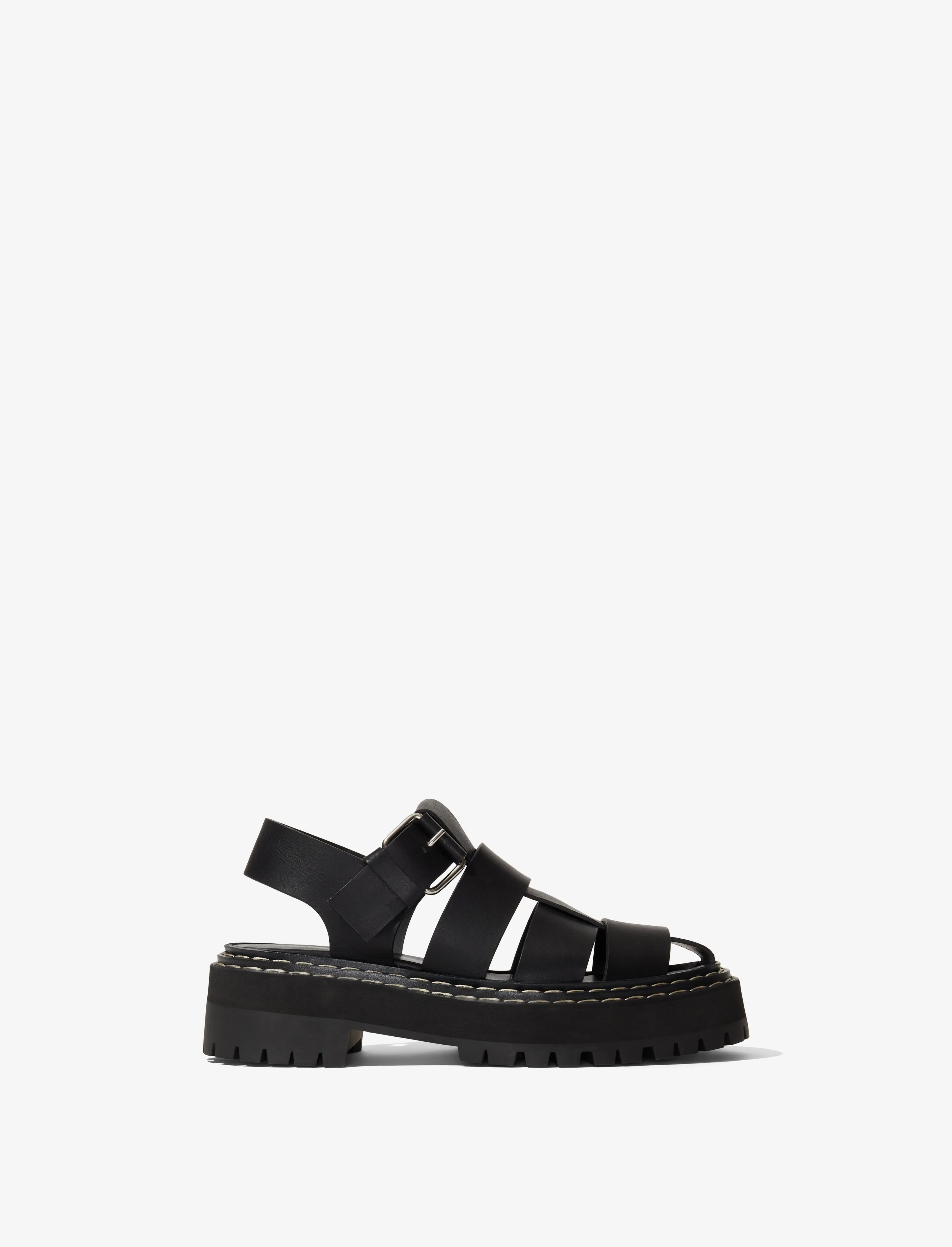 Lug Sole Platform Fisherman Sandals sold by Proenza Schouler
