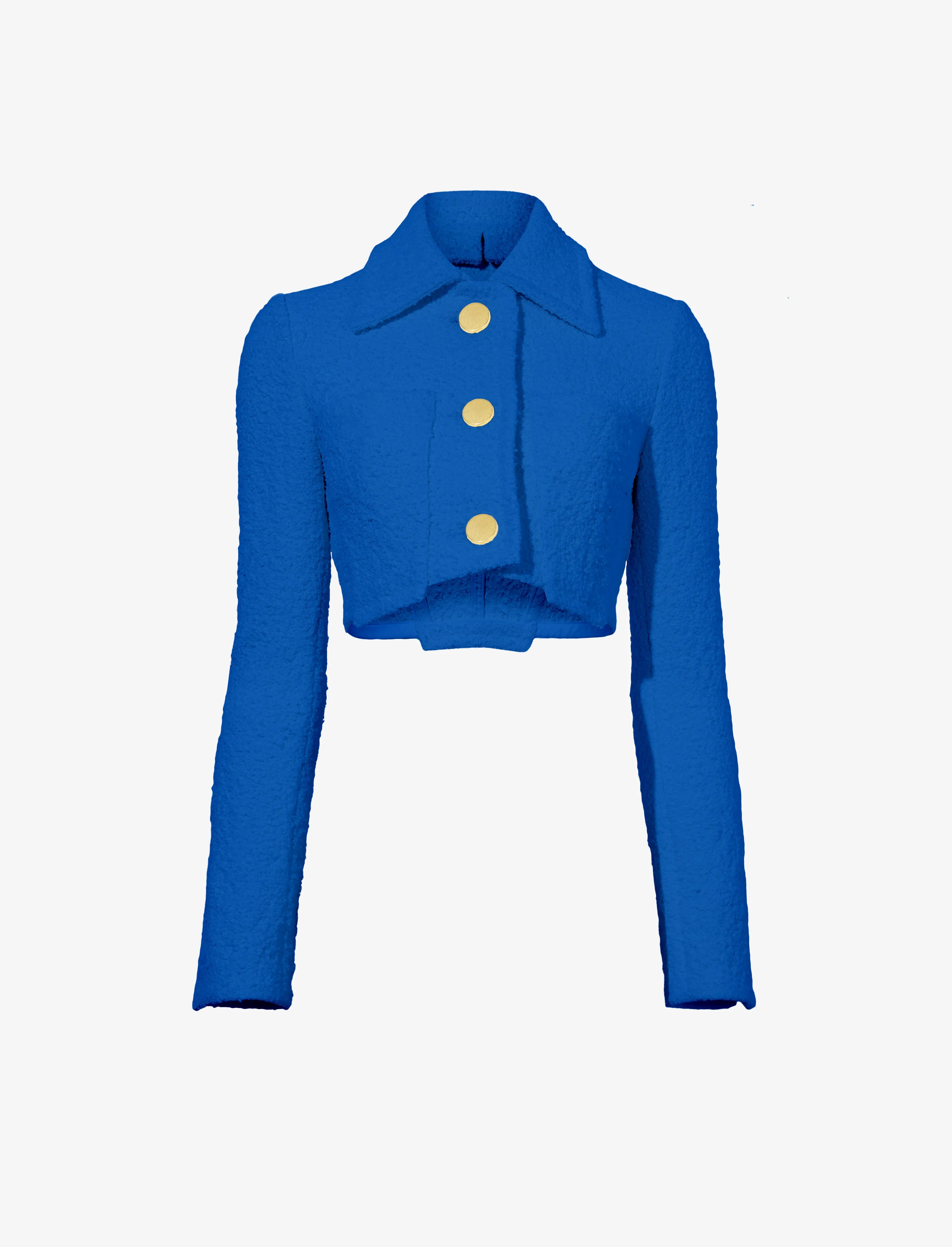 Boucle Tweed Crop Jacket sold by Proenza Schouler