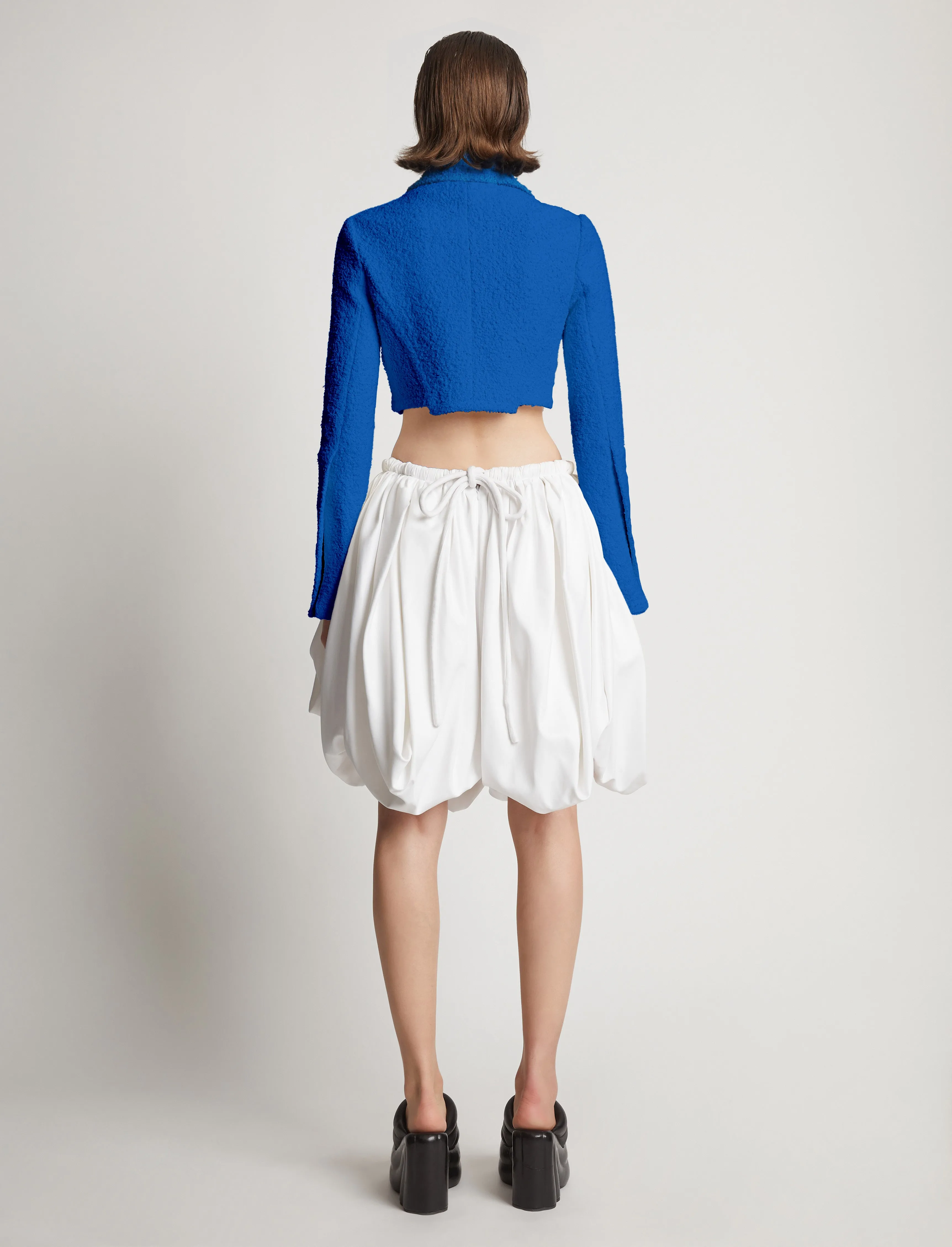 Boucle Tweed Crop Jacket sold by Proenza Schouler product image thumbnail 4