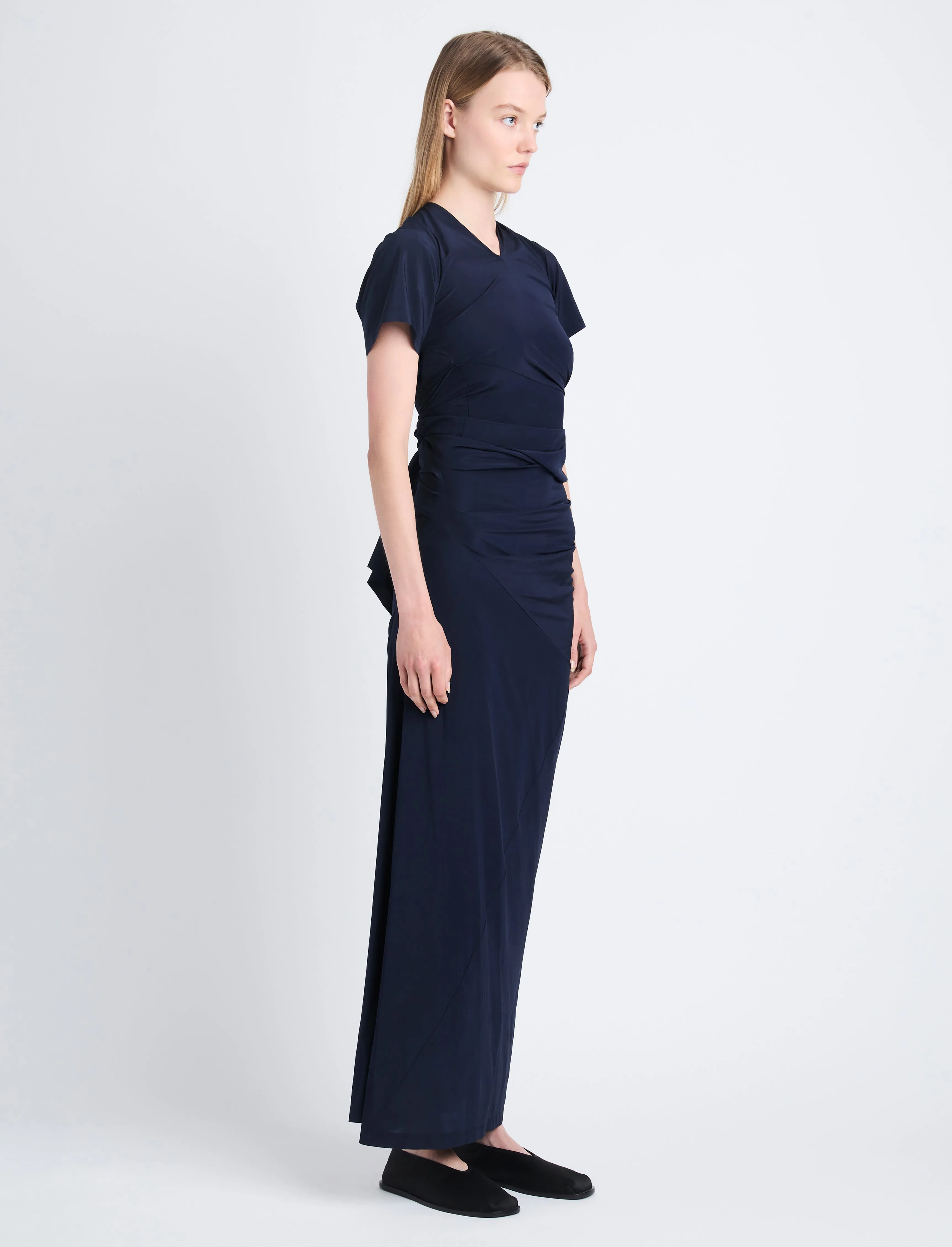 Sidney Dress in Silk Viscose sold by Proenza Schouler product image thumbnail 3