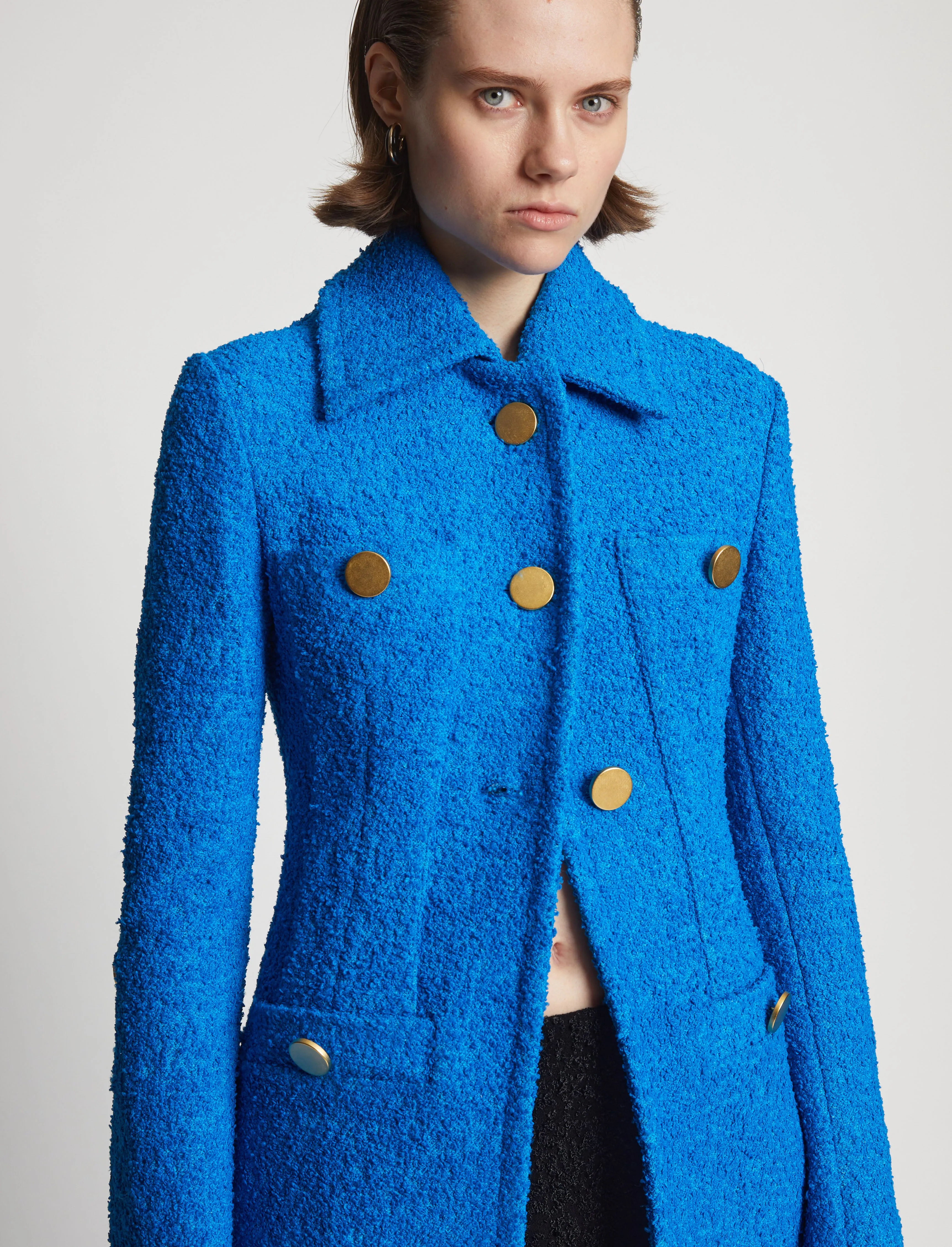 Boucle Tweed Coat sold by Proenza Schouler product image thumbnail 5
