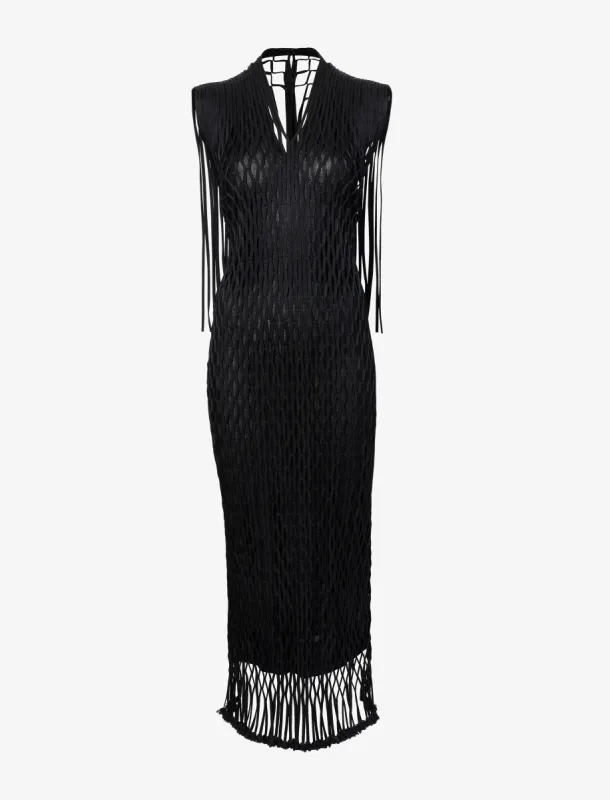 Tauba Dress in Satin Ribbon made by Proenza Schouler