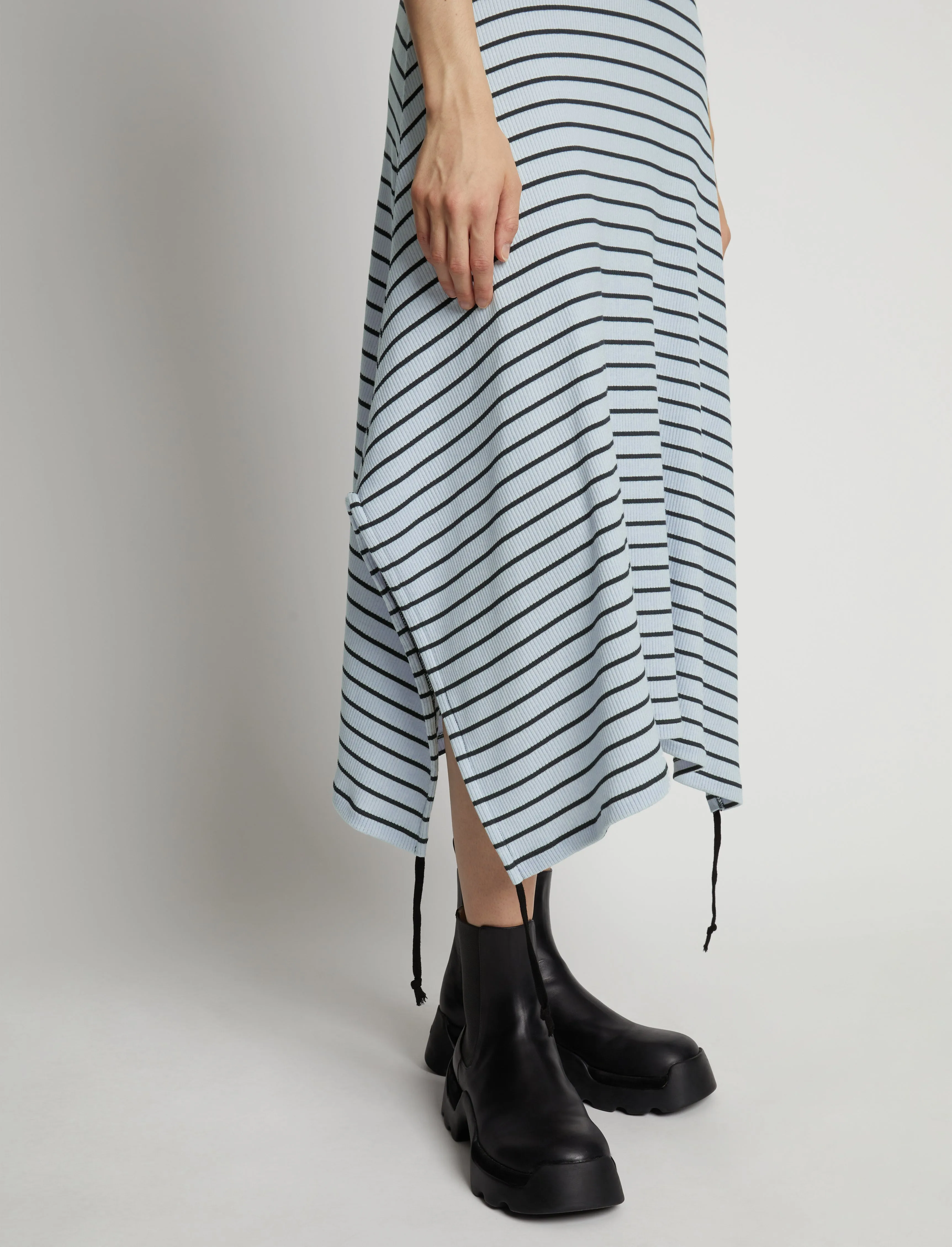 Stripe Rib Sleeveless Dress sold by Proenza Schouler product image thumbnail 5