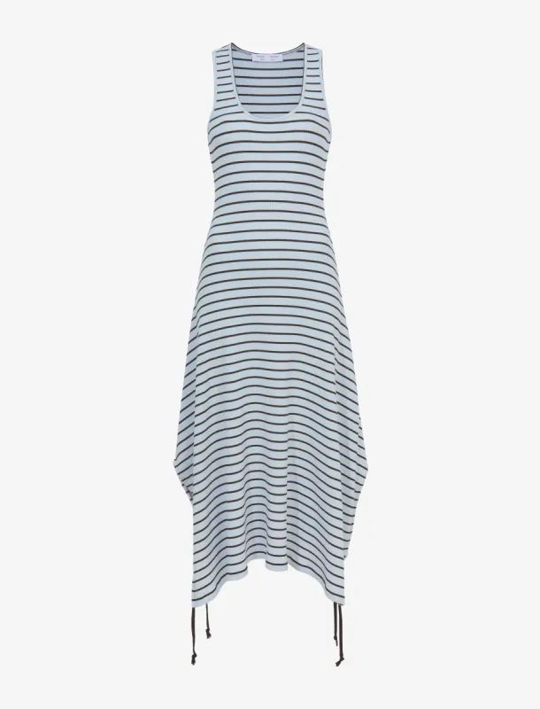 Stripe Rib Sleeveless Dress made by Proenza Schouler