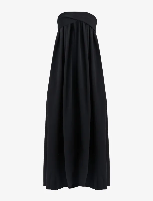 Matte Double Crepe Strapless Dress made by Proenza Schouler