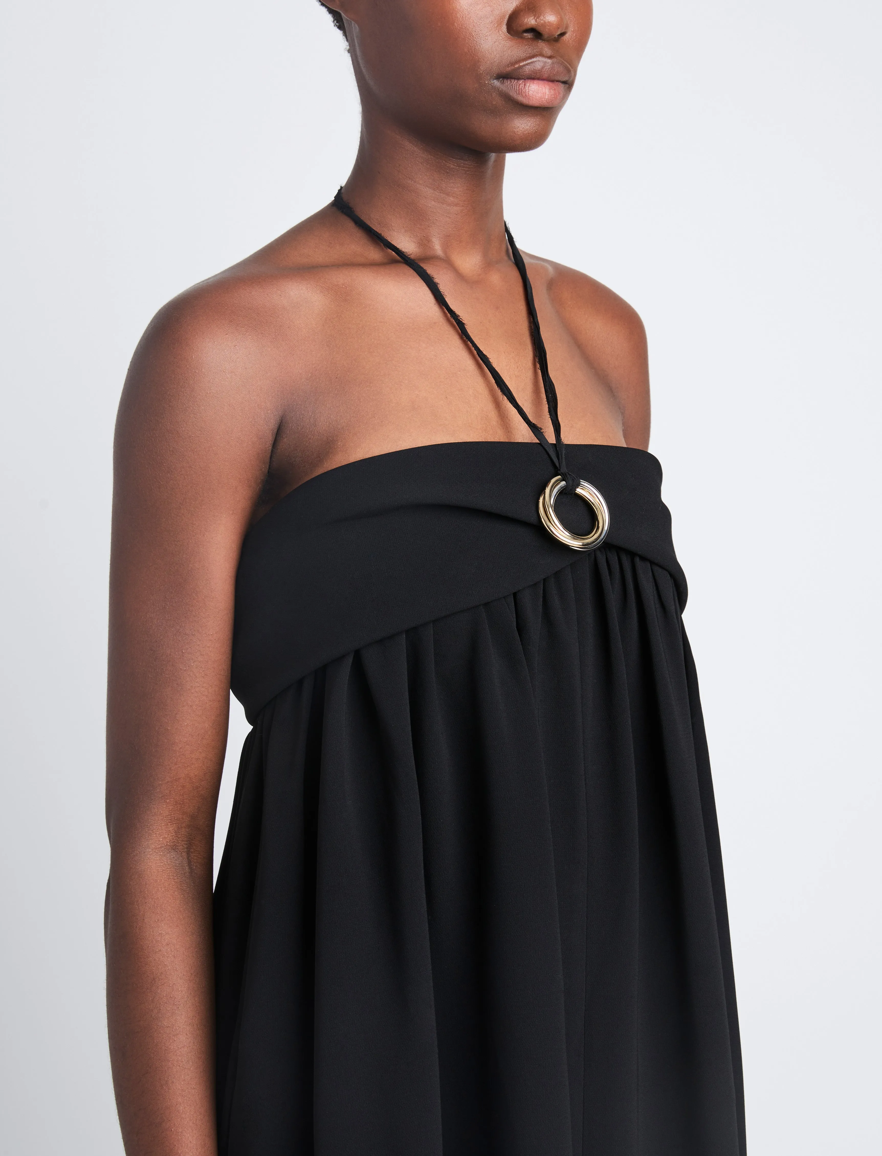 Matte Double Crepe Strapless Dress sold by Proenza Schouler product image thumbnail 5