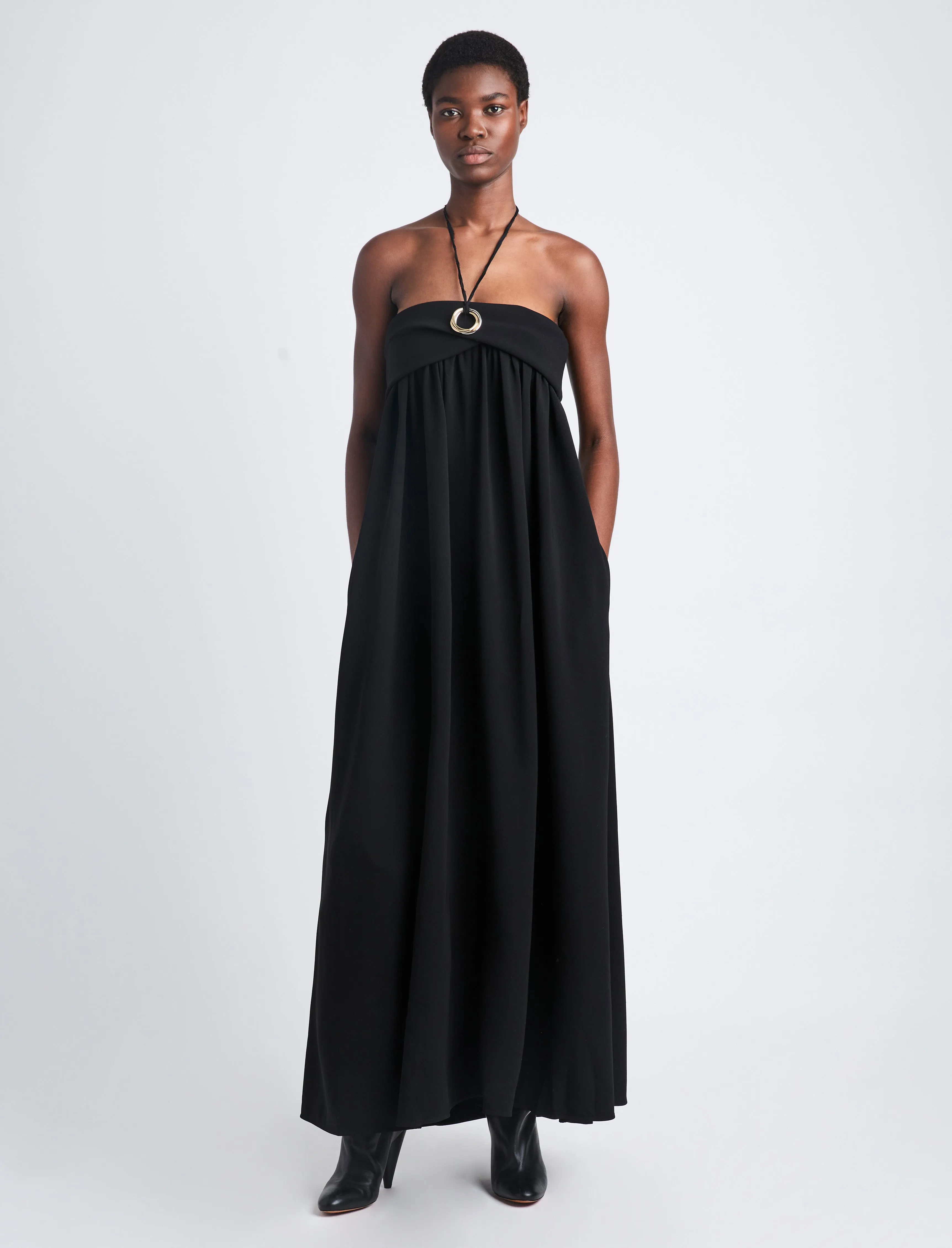 Matte Double Crepe Strapless Dress sold by Proenza Schouler product image thumbnail 2