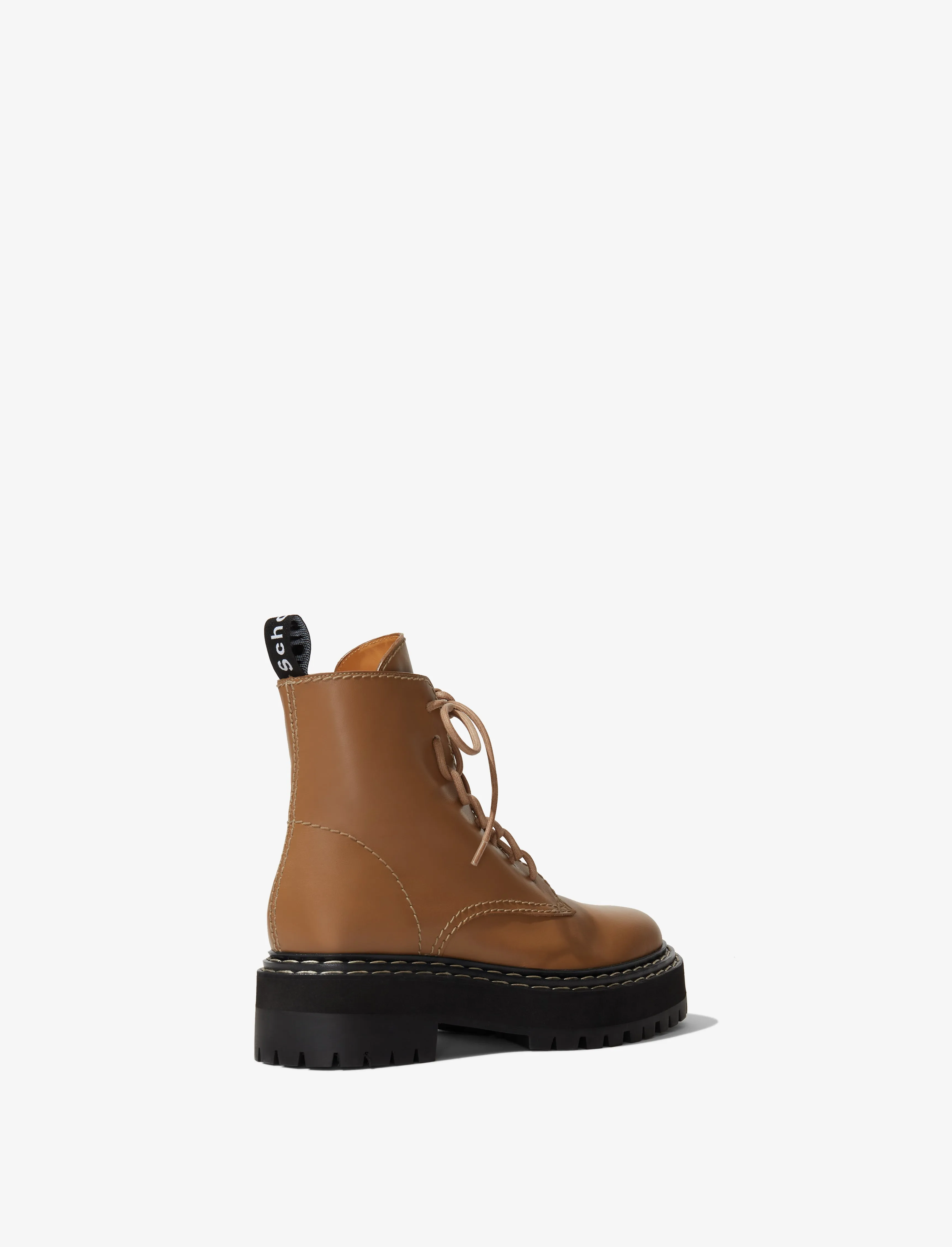 Lug Sole Platform Lace Up Boots sold by Proenza Schouler product image thumbnail 3