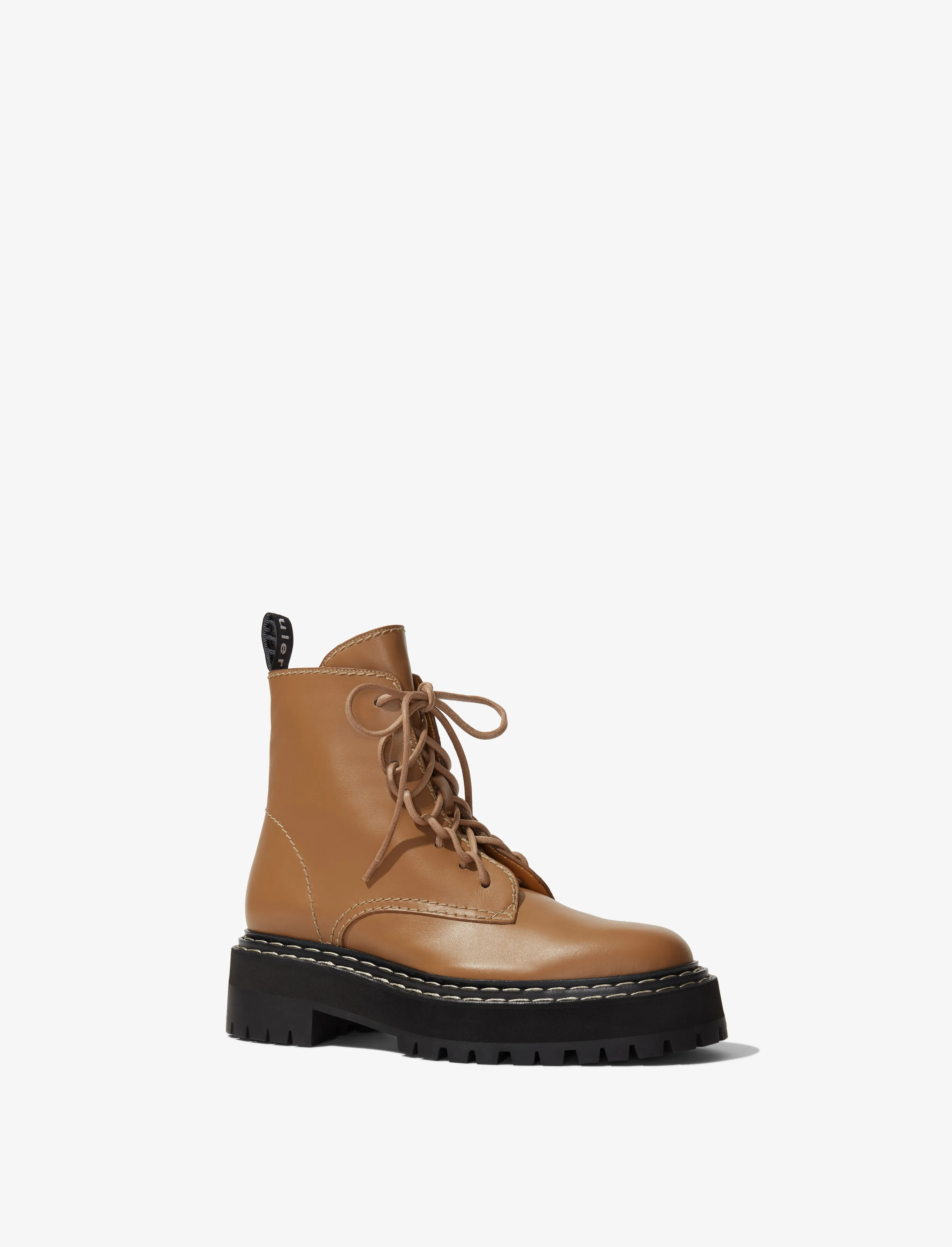 Lug Sole Platform Lace Up Boots sold by Proenza Schouler product image thumbnail 2