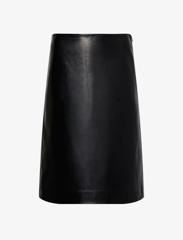 Adele Skirt in Leather sold by Proenza Schouler