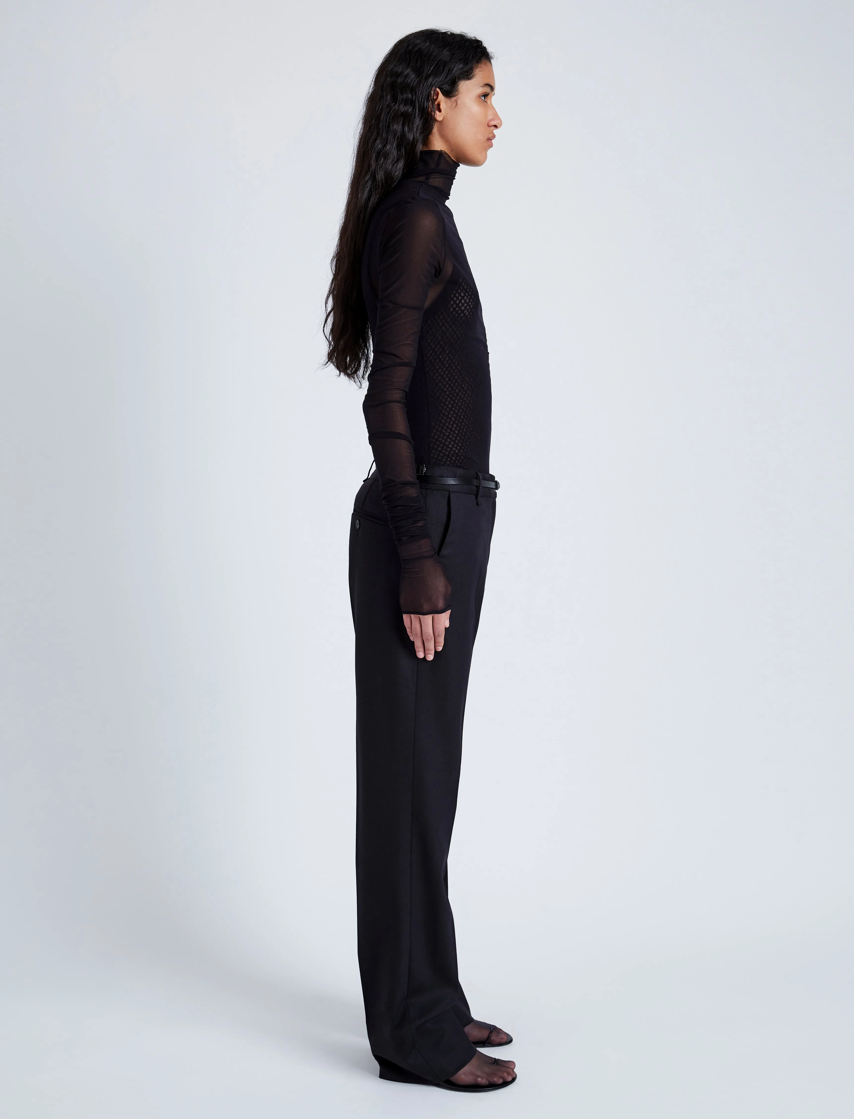Rio Top in Stretch Tulle Jersey sold by Proenza Schouler product image thumbnail 4