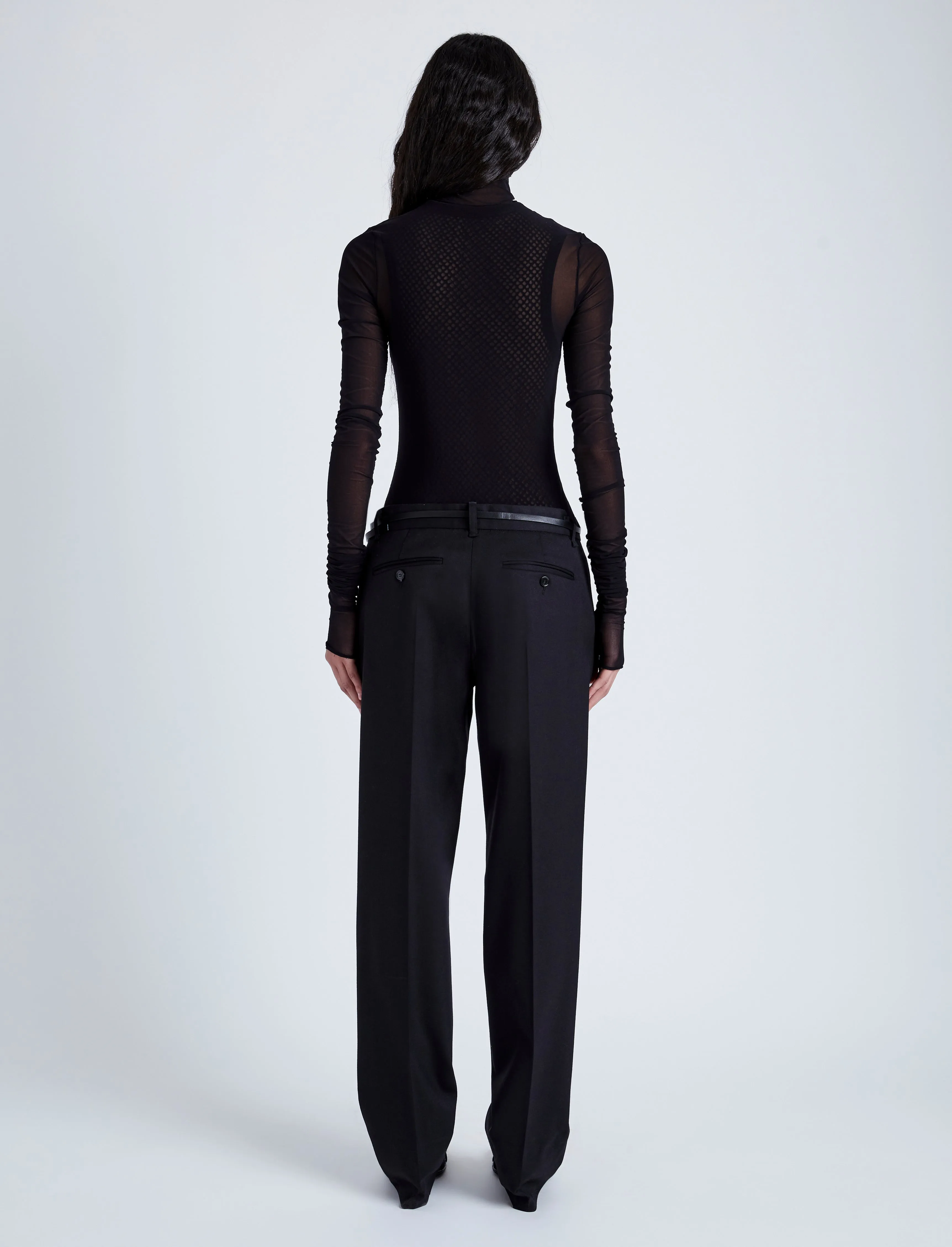 Rio Top in Stretch Tulle Jersey sold by Proenza Schouler product image thumbnail 5
