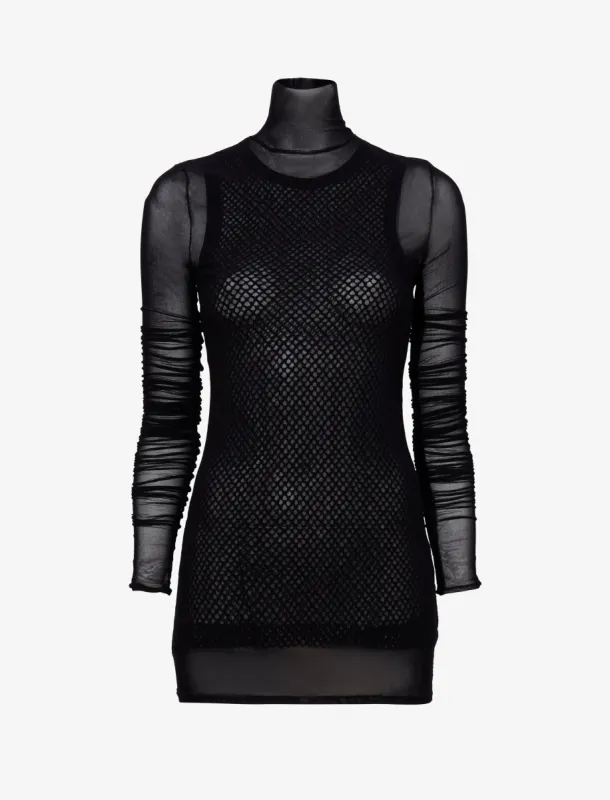 Rio Top in Stretch Tulle Jersey sold by Proenza Schouler