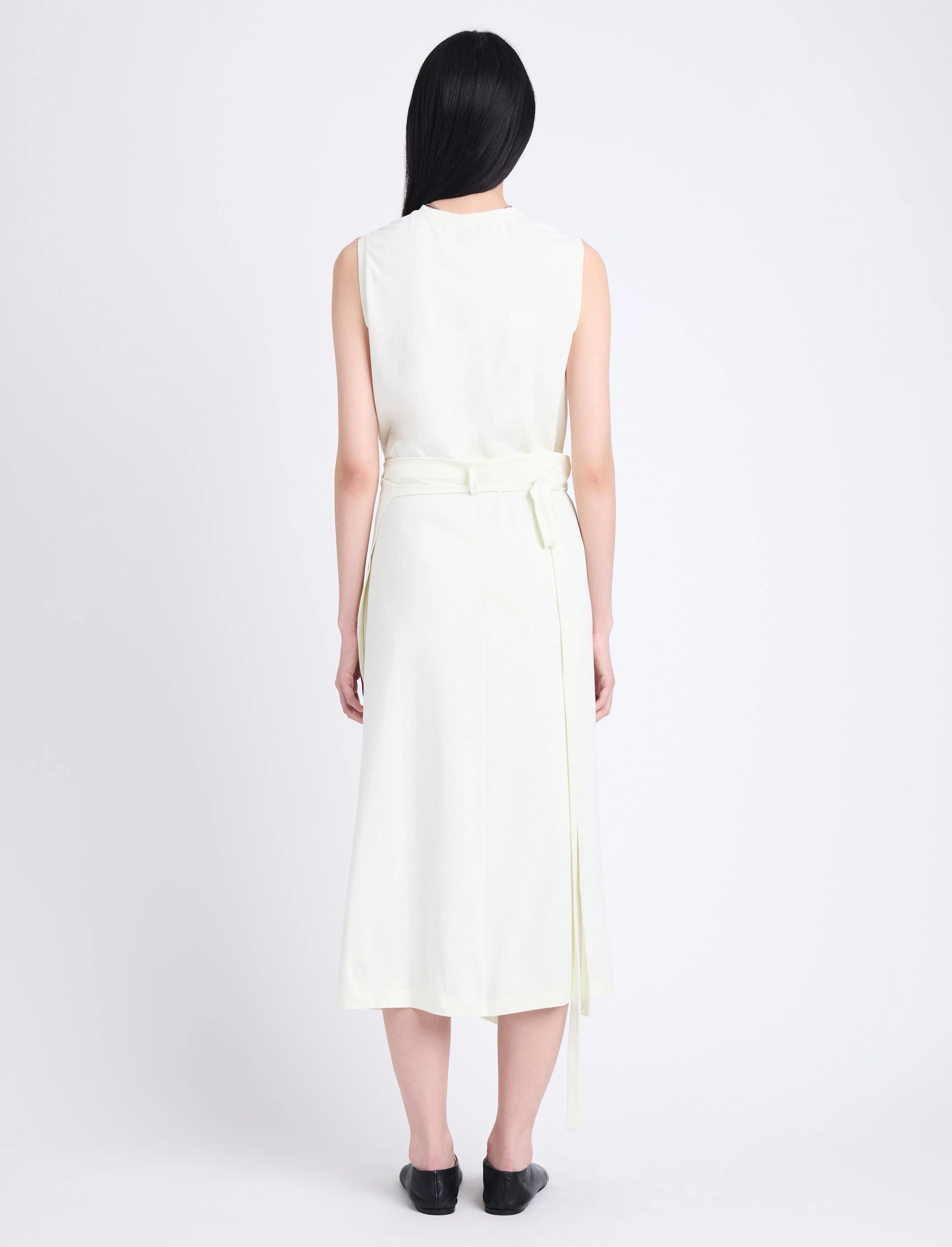 T-Shirt Wrap Dress sold by Proenza Schouler product image thumbnail 4