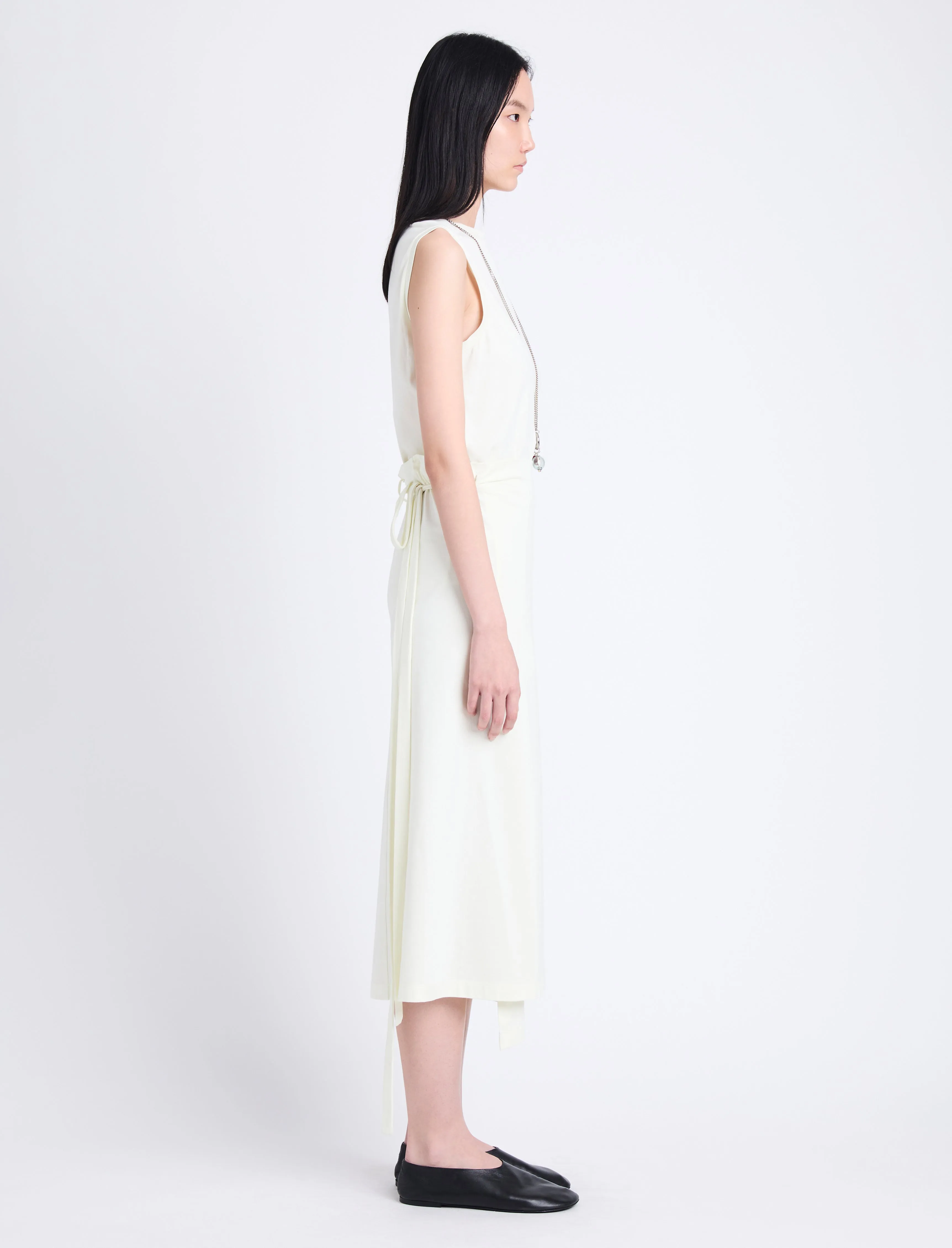 T-Shirt Wrap Dress sold by Proenza Schouler product image thumbnail 3