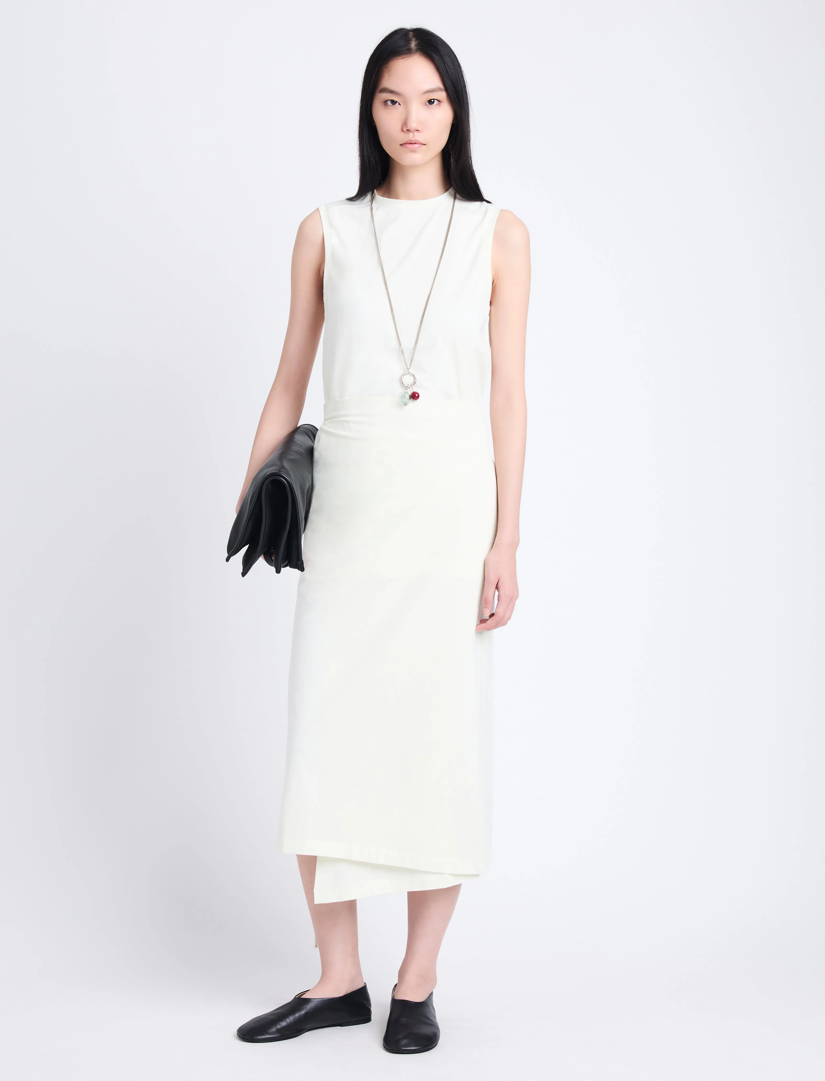T-Shirt Wrap Dress sold by Proenza Schouler product image thumbnail 2