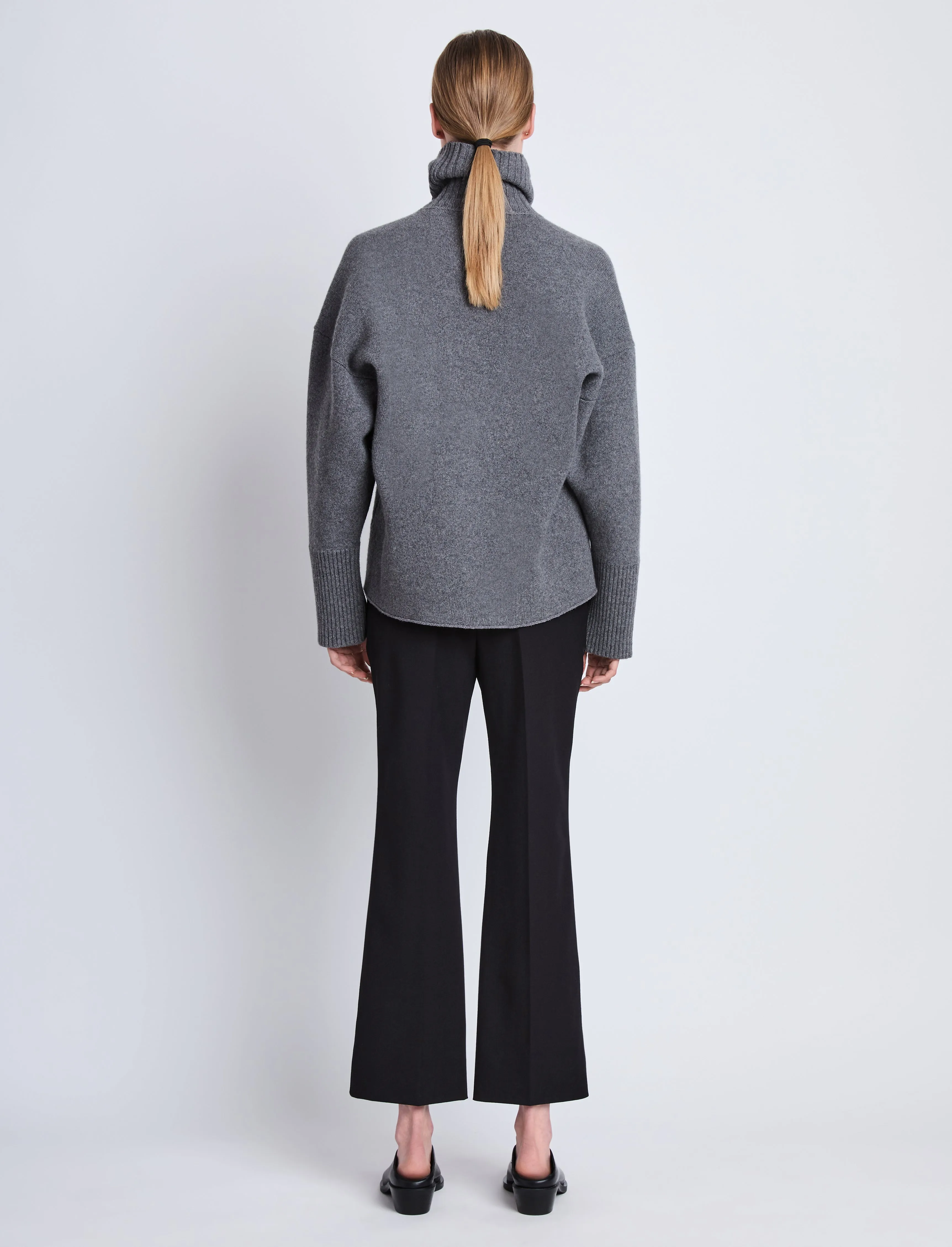 Sandra Turtleneck in Eco Doubleface Cashmere sold by Proenza Schouler product image thumbnail 5
