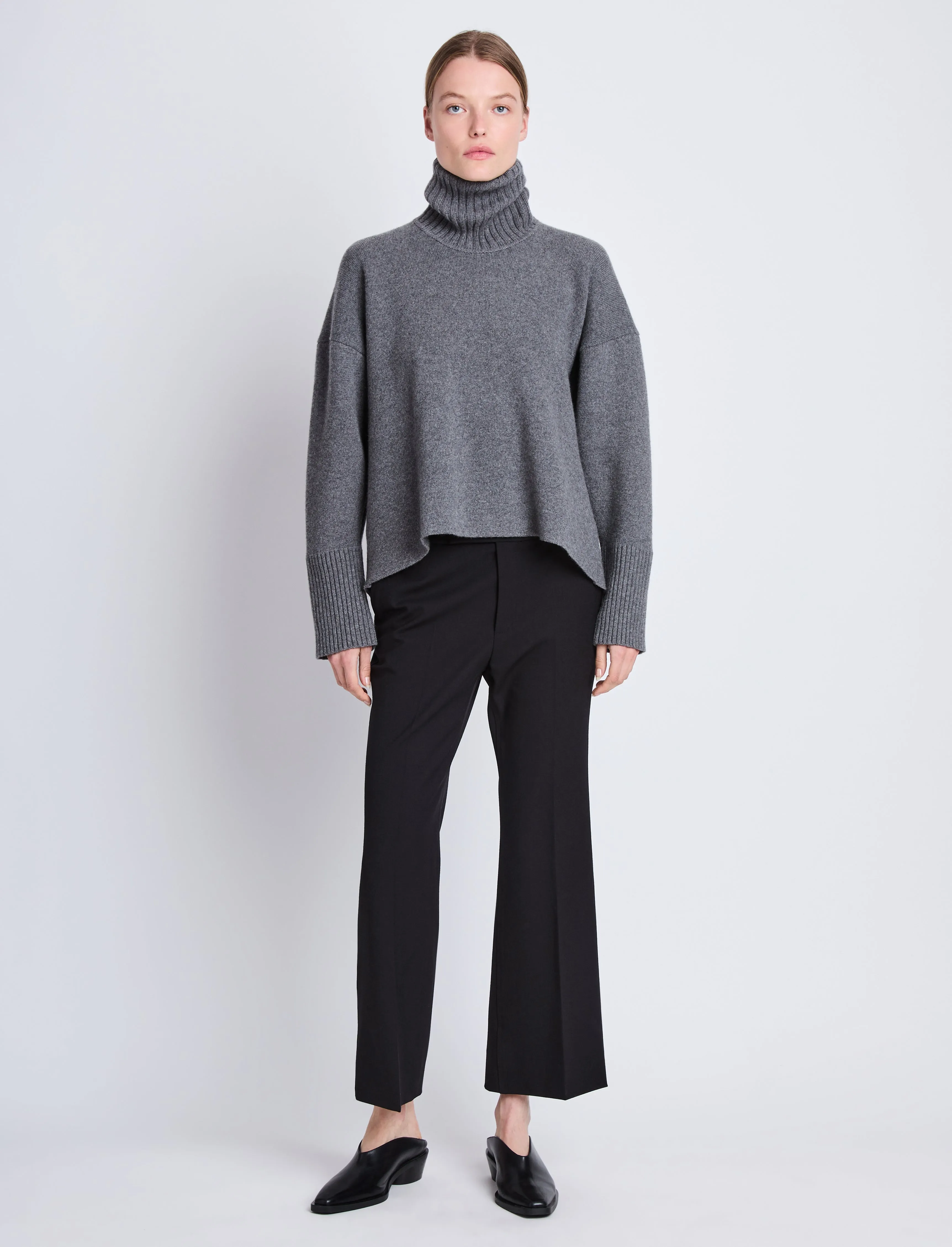 Sandra Turtleneck in Eco Doubleface Cashmere sold by Proenza Schouler product image thumbnail 3