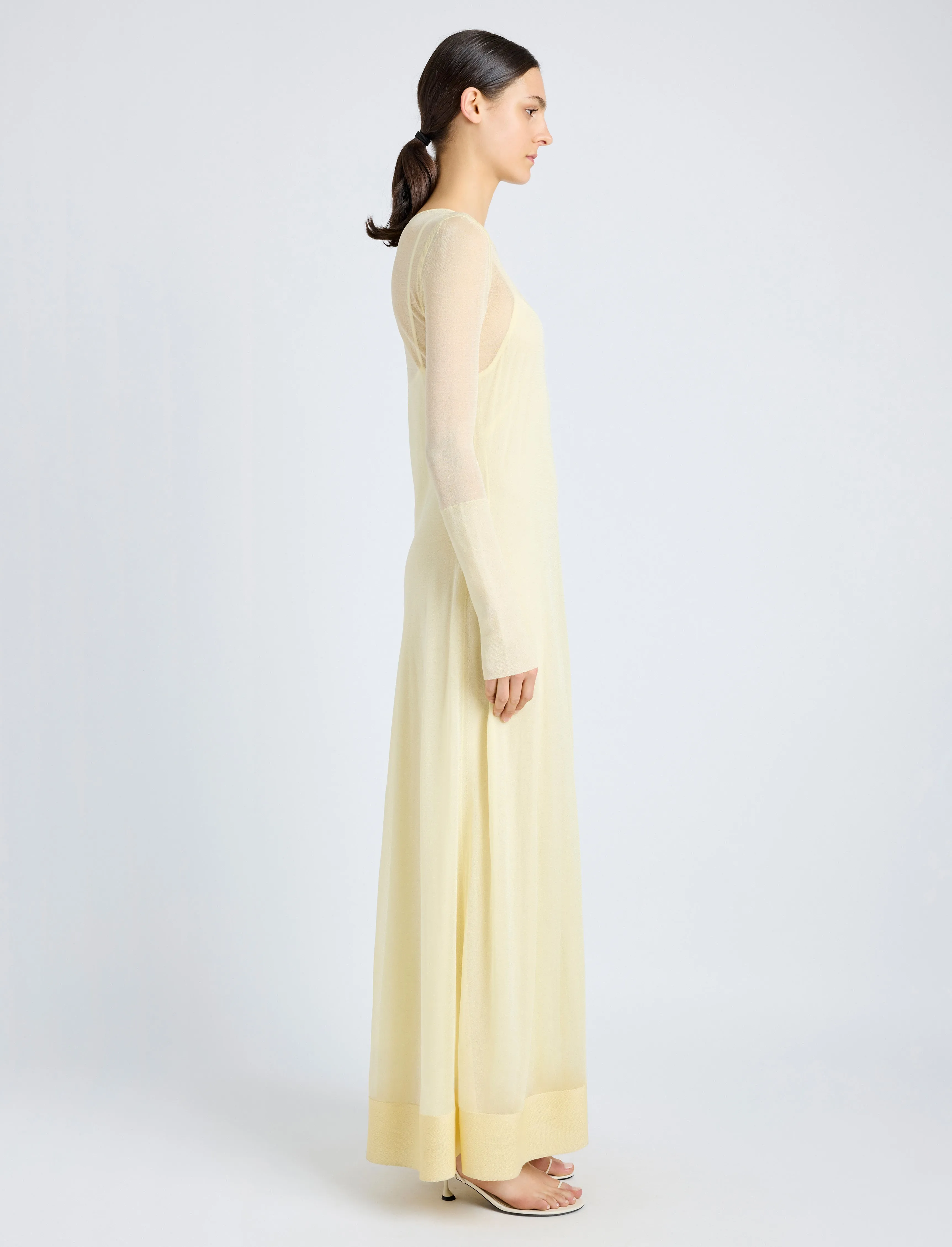 Anneliese Dress in Organza Knit sold by Proenza Schouler product image thumbnail 3