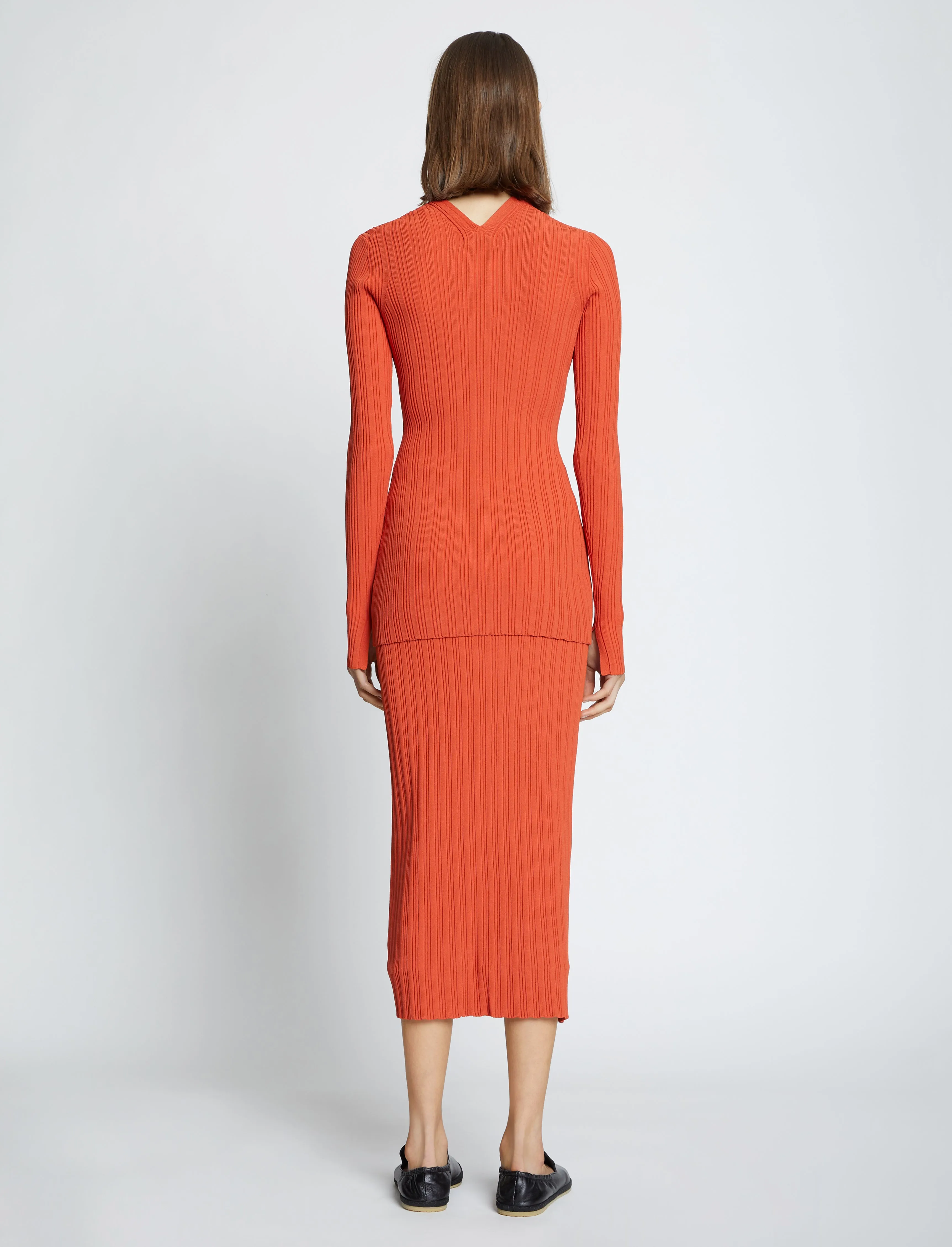 Rib Knit Zip Cardigan sold by Proenza Schouler product image thumbnail 4