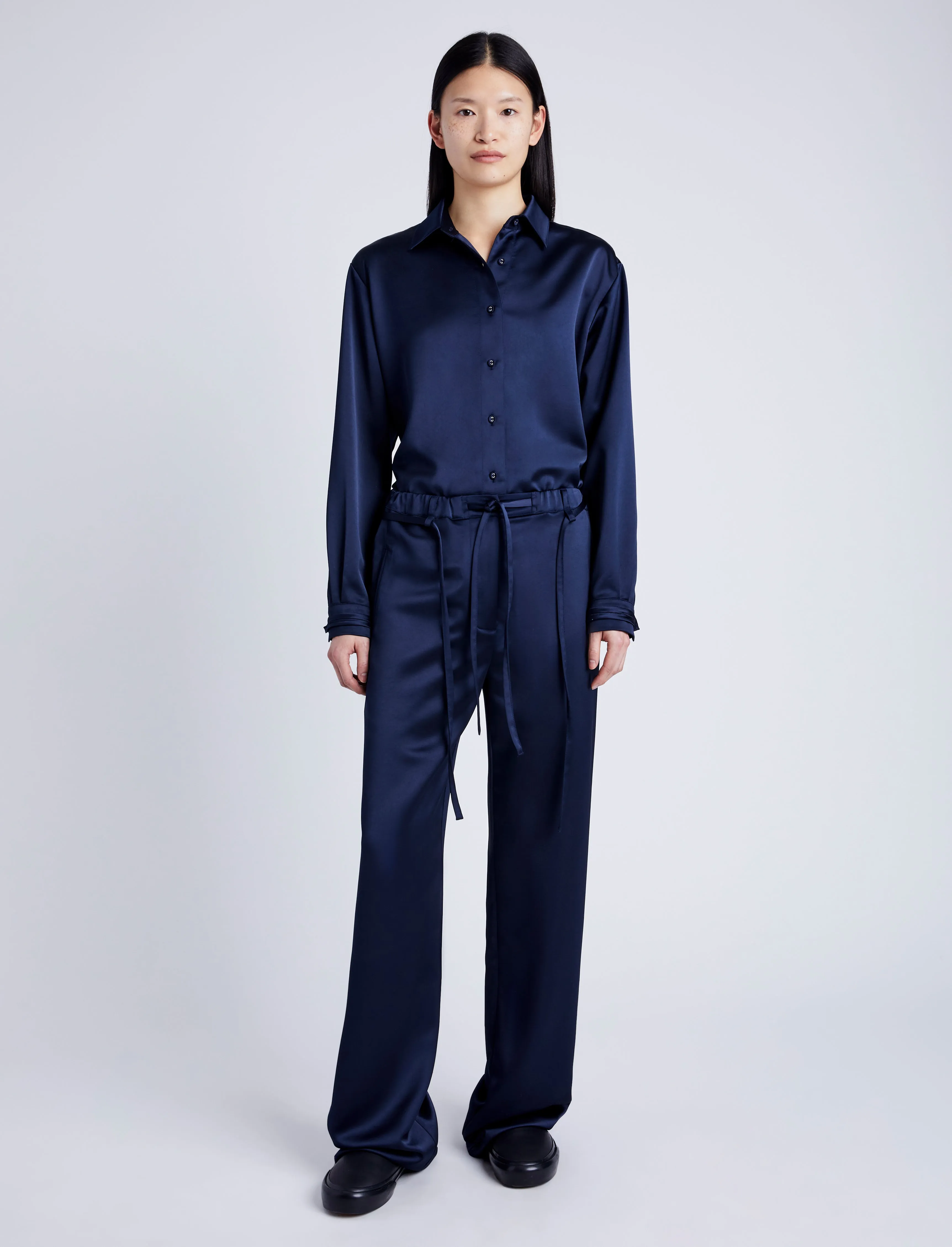 Magnus Pant in Satin sold by Proenza Schouler product image thumbnail 2