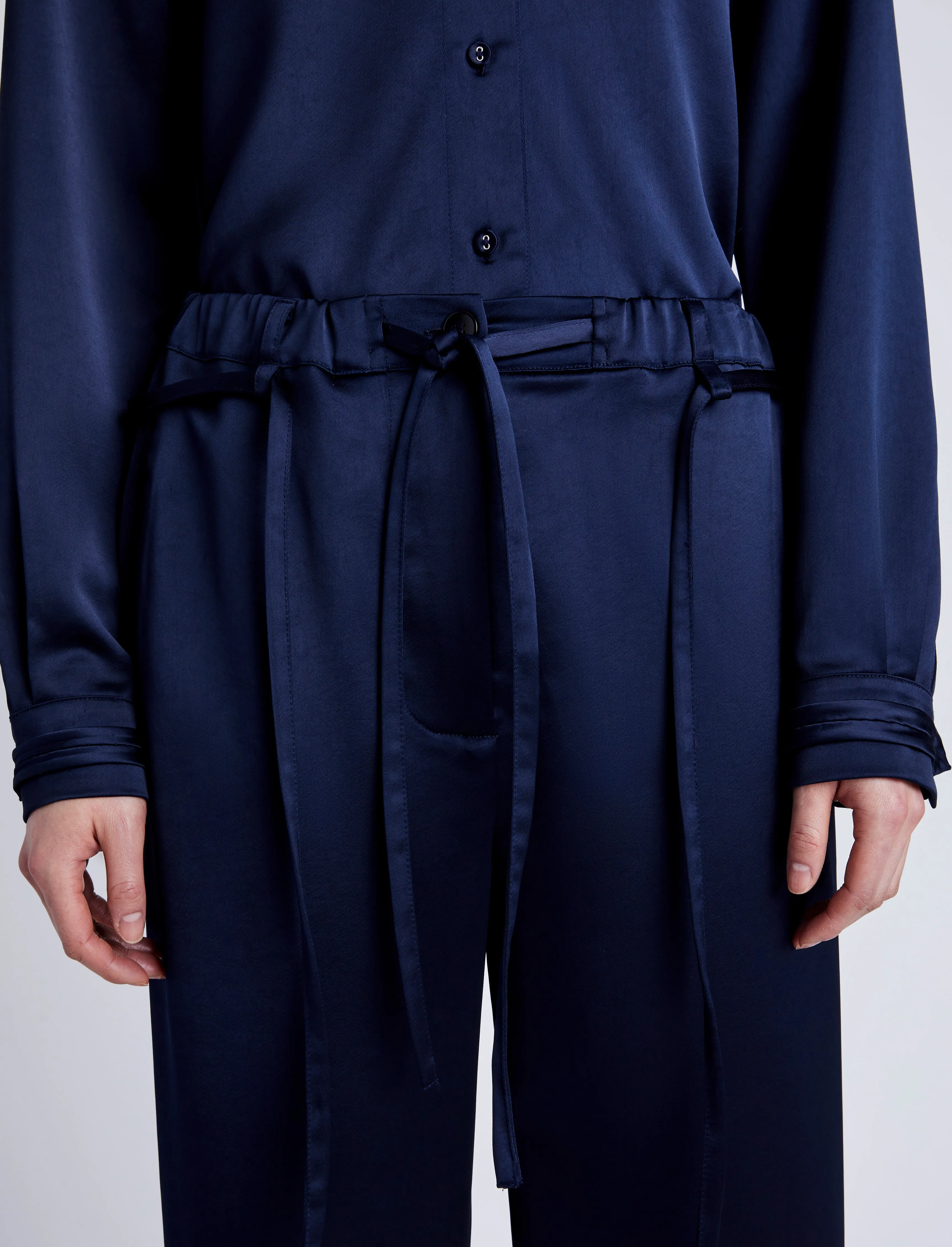 Magnus Pant in Satin sold by Proenza Schouler product image thumbnail 5