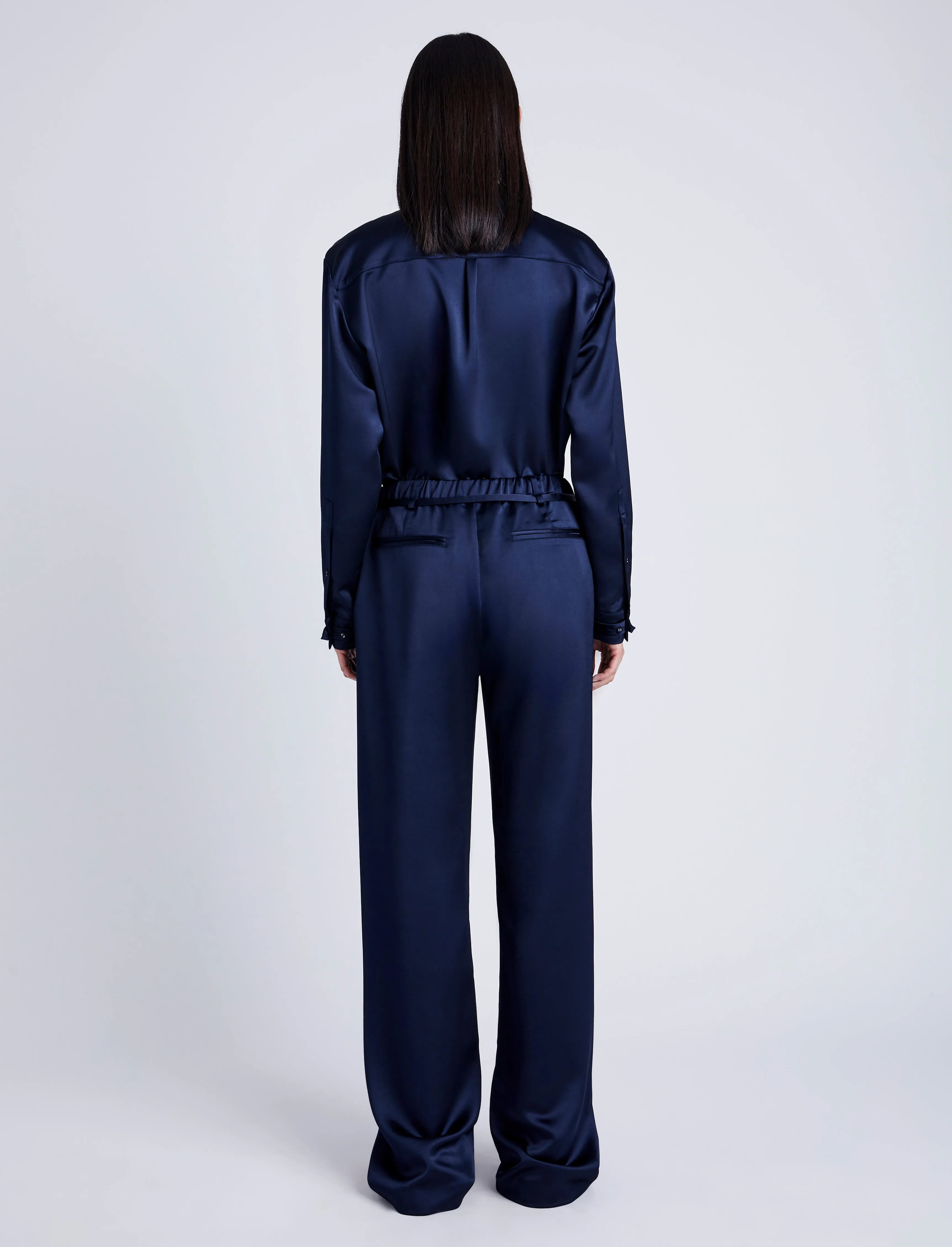 Magnus Pant in Satin sold by Proenza Schouler product image thumbnail 4