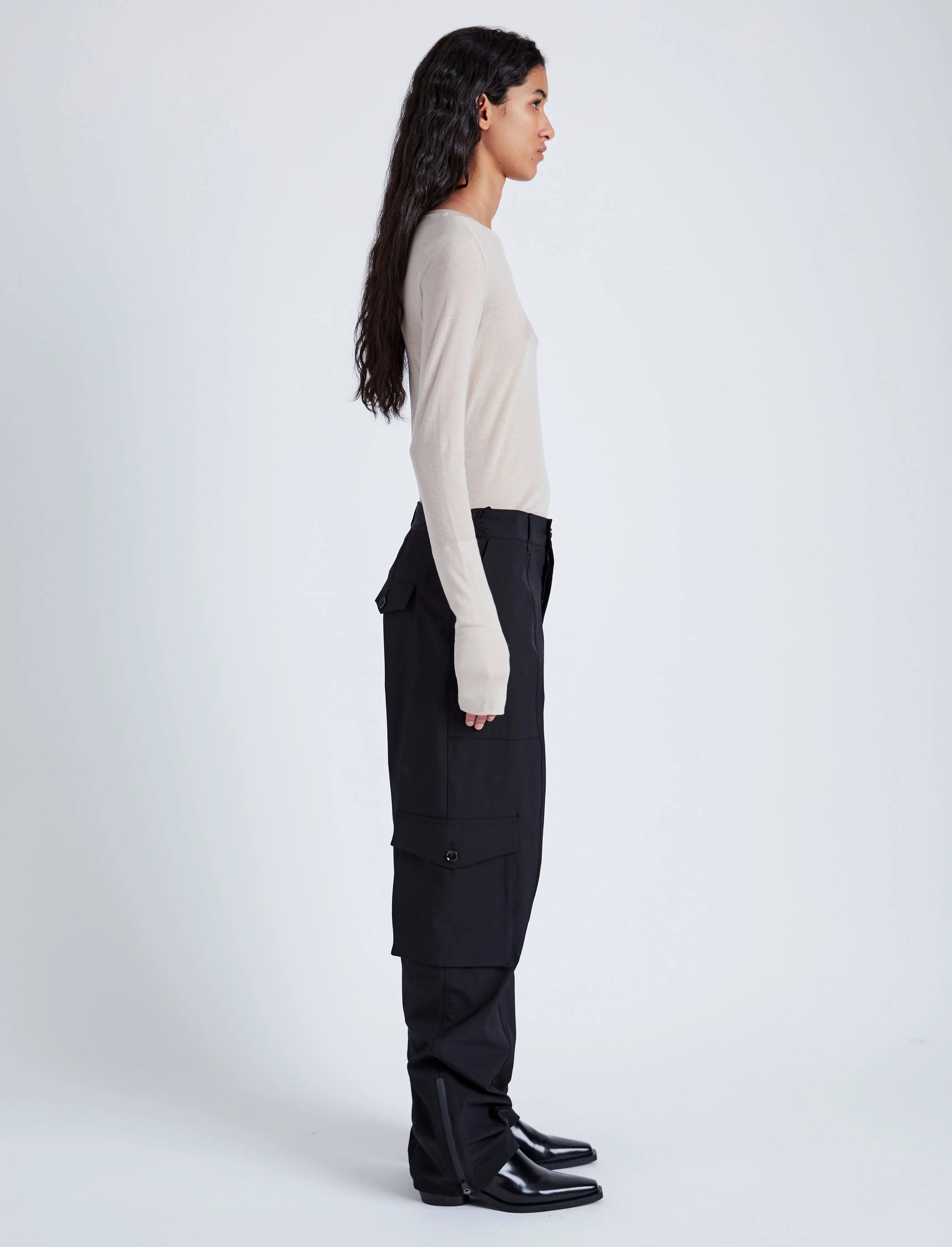 Rory Cargo Pant In Stretch Nylon sold by Proenza Schouler product image thumbnail 3