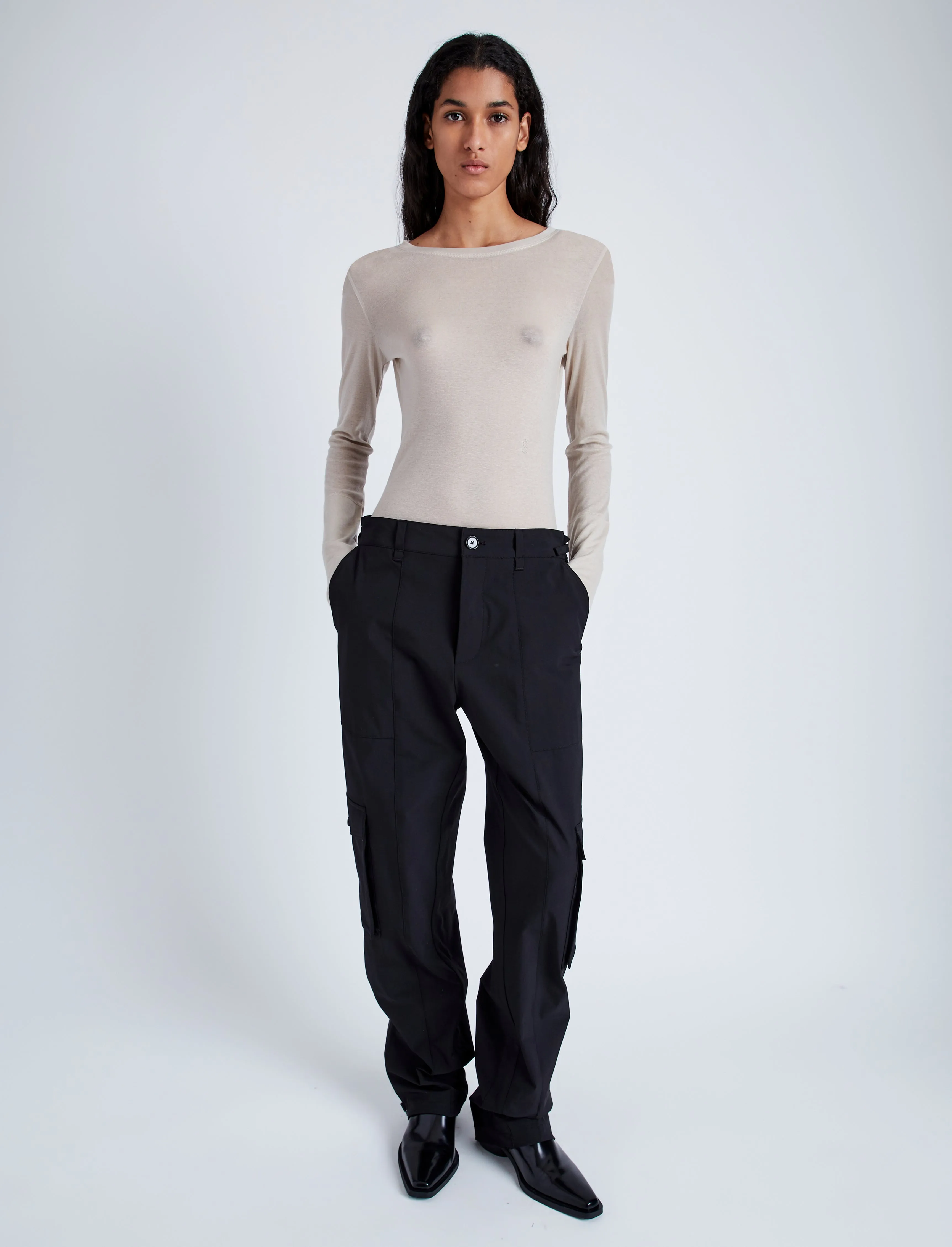 Rory Cargo Pant In Stretch Nylon sold by Proenza Schouler product image thumbnail 2