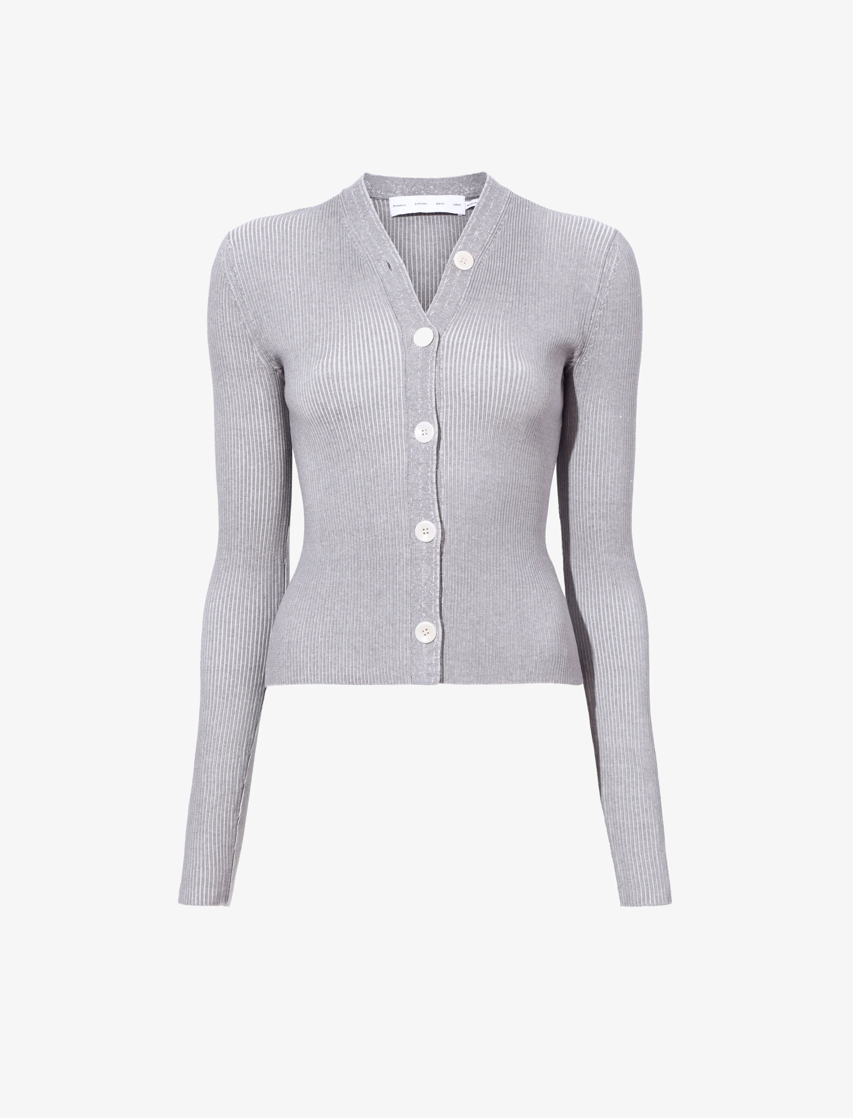 Winnie Cardigan in Plaited Rib Knits sold by Proenza Schouler