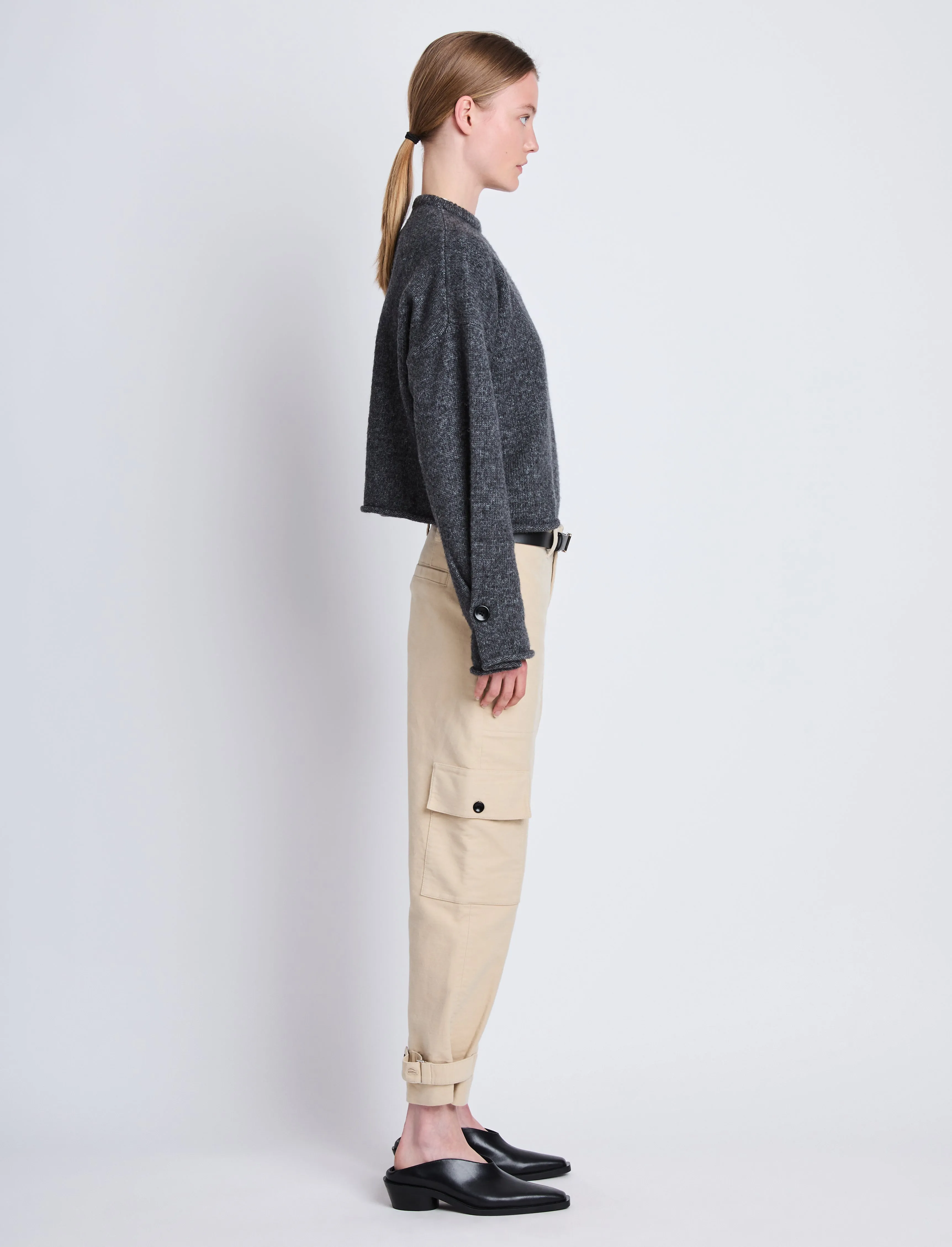Tara Knit Sweater in Wool Blend sold by Proenza Schouler product image thumbnail 4