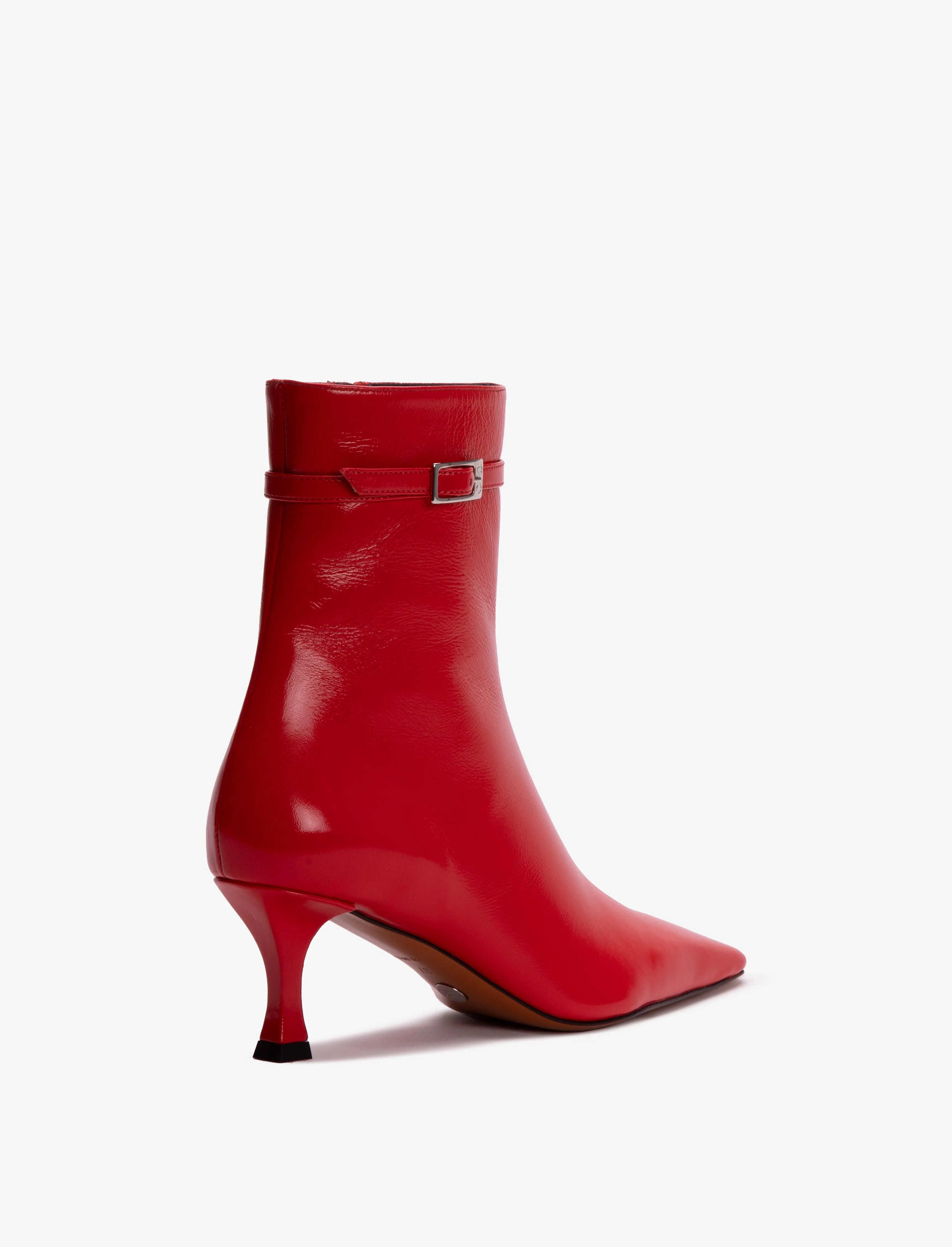 Trap Ankle Boots in Slick Nappa sold by Proenza Schouler product image thumbnail 3