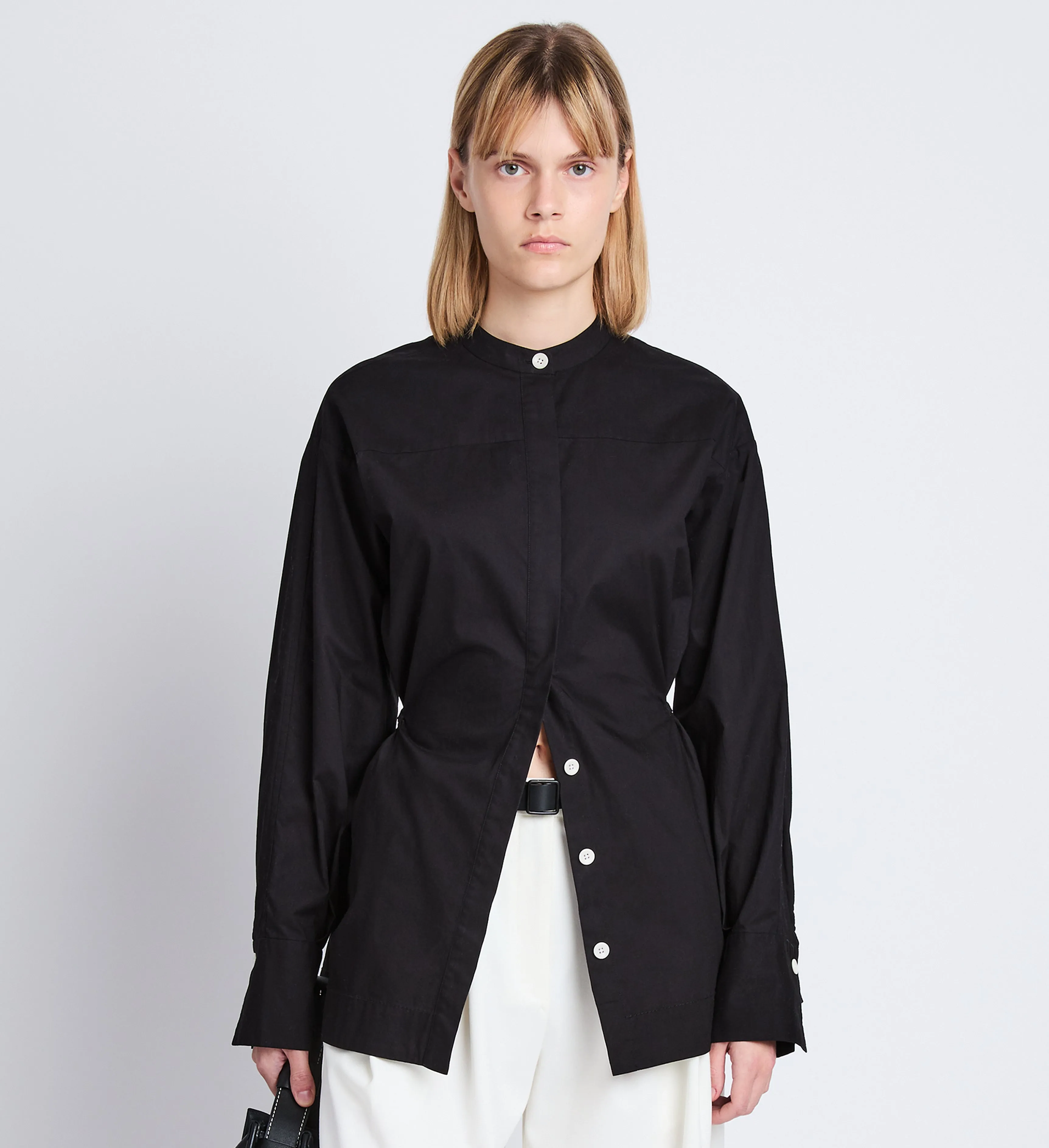 Senna Top in Poplin sold by Proenza Schouler product image thumbnail 2