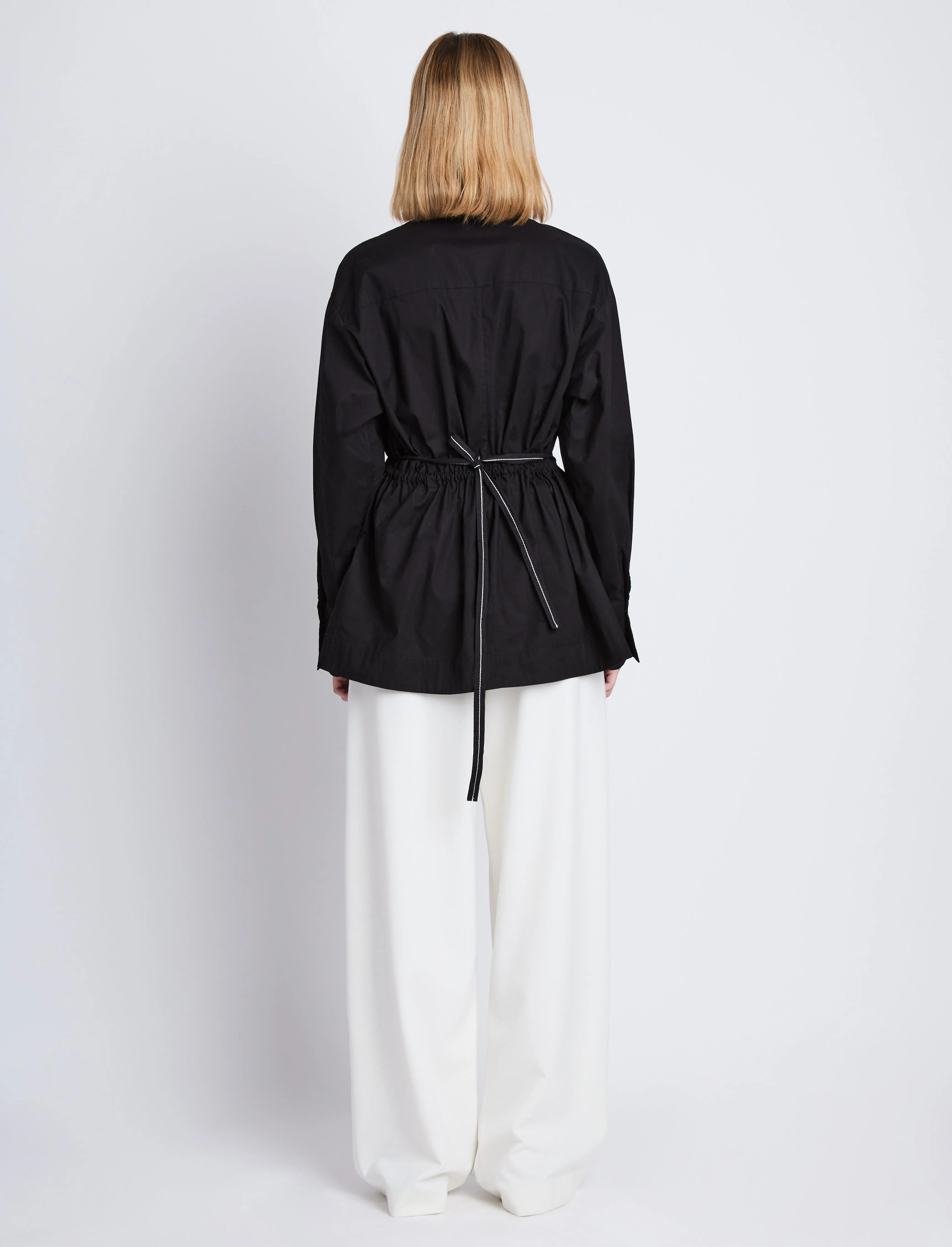 Senna Top in Poplin sold by Proenza Schouler product image thumbnail 5