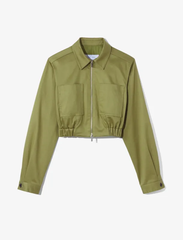 Cotton Twill Bomber Jacket made by Proenza Schouler