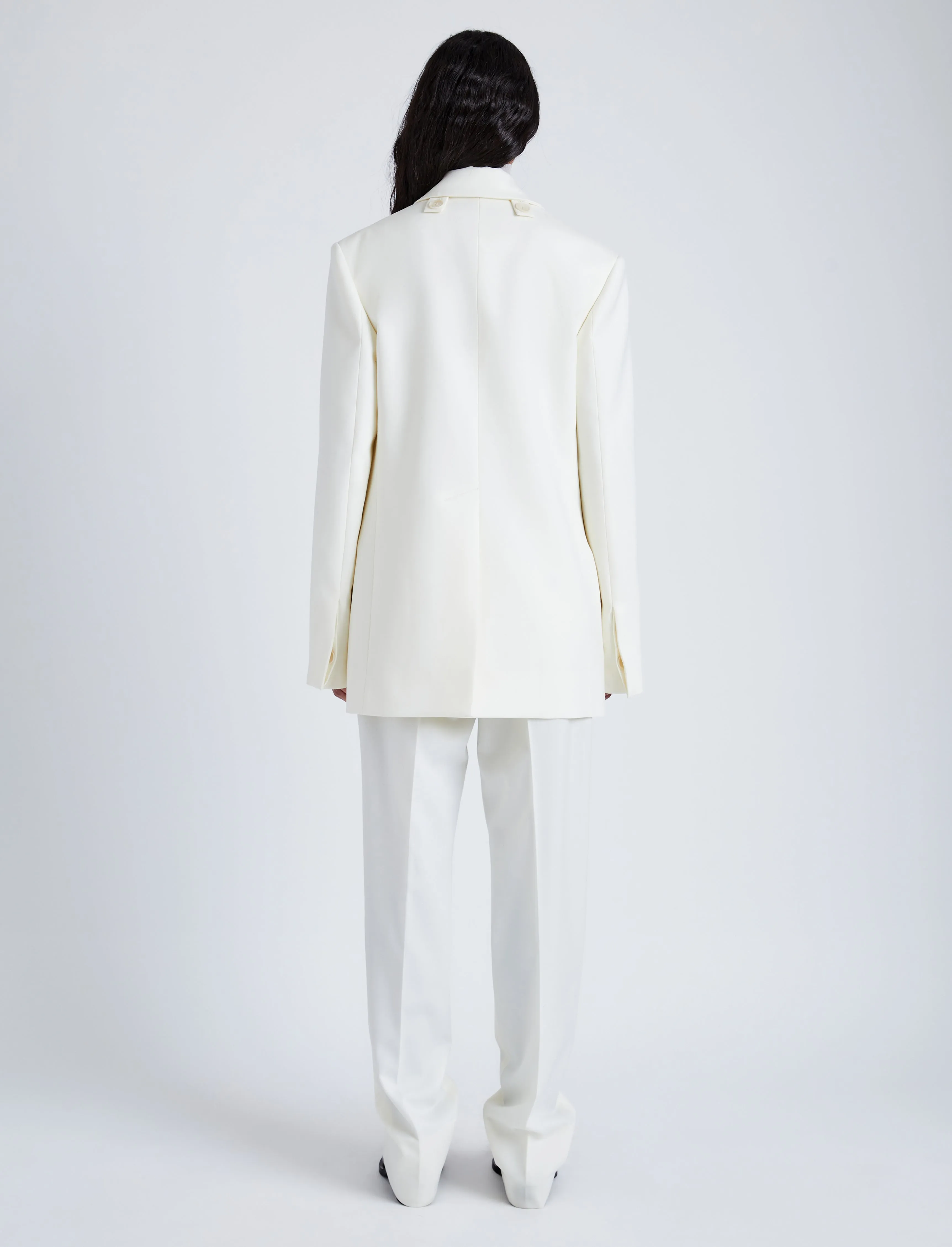 Archer Jacket in Wool Twill Suiting sold by Proenza Schouler product image thumbnail 5