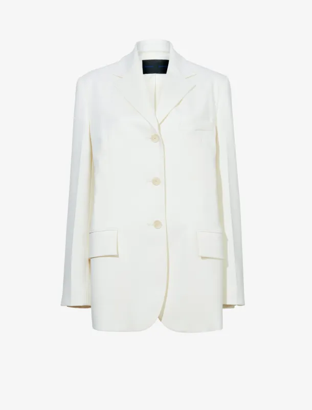 Archer Jacket in Wool Twill Suiting sold by Proenza Schouler