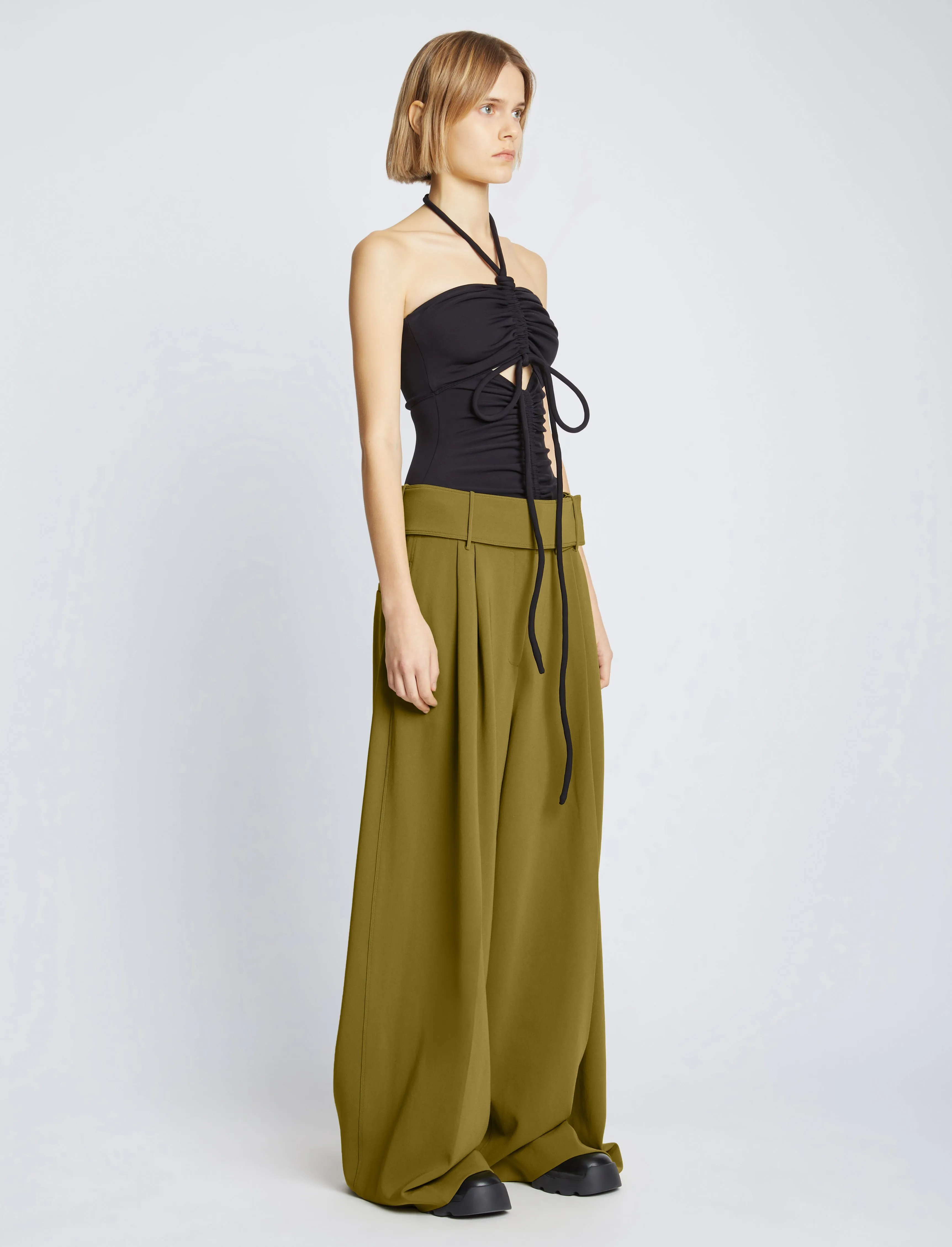 Matte Viscose Crepe Pants sold by Proenza Schouler product image thumbnail 3