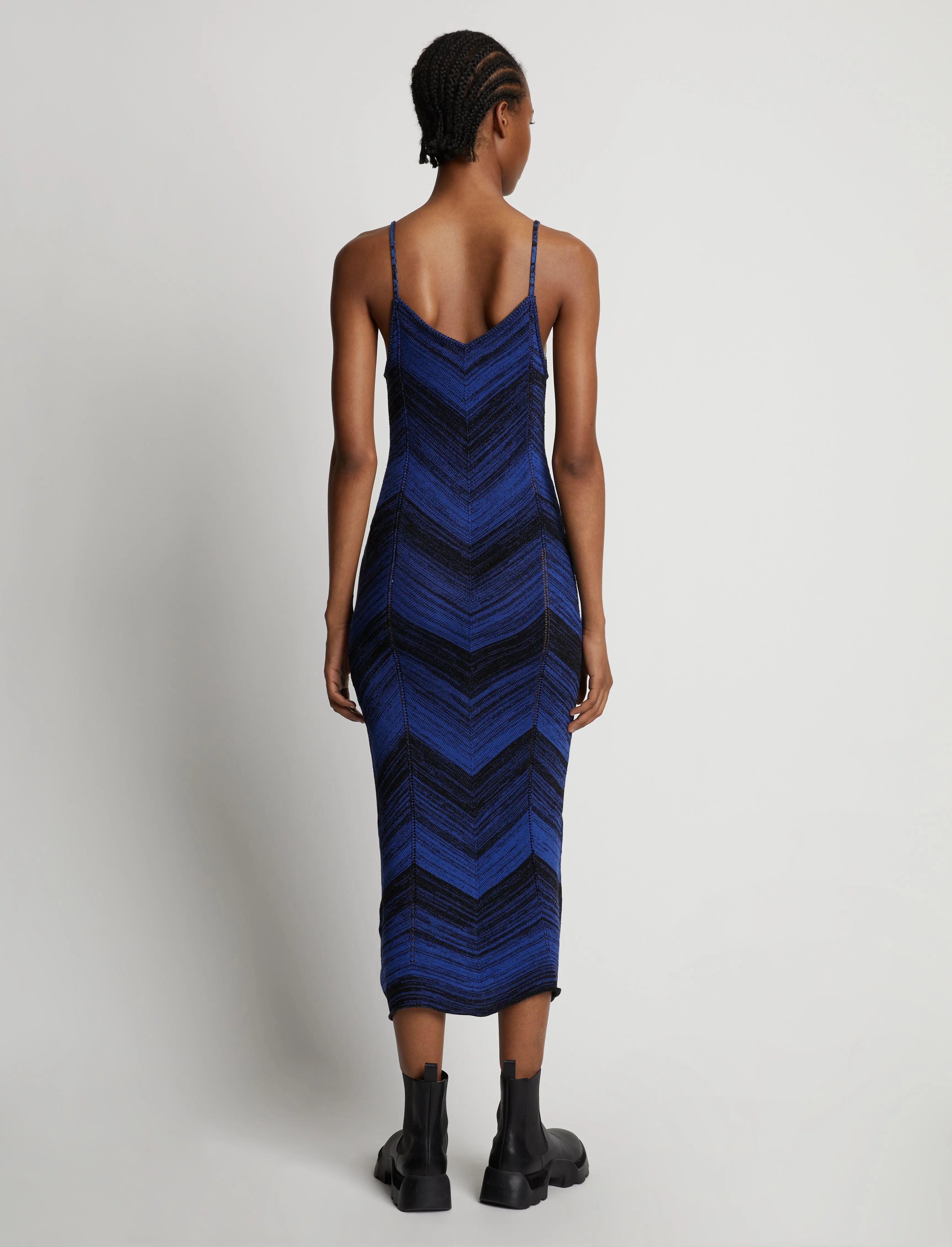 Marled Stripe Knit Maxi Dress sold by Proenza Schouler product image thumbnail 4