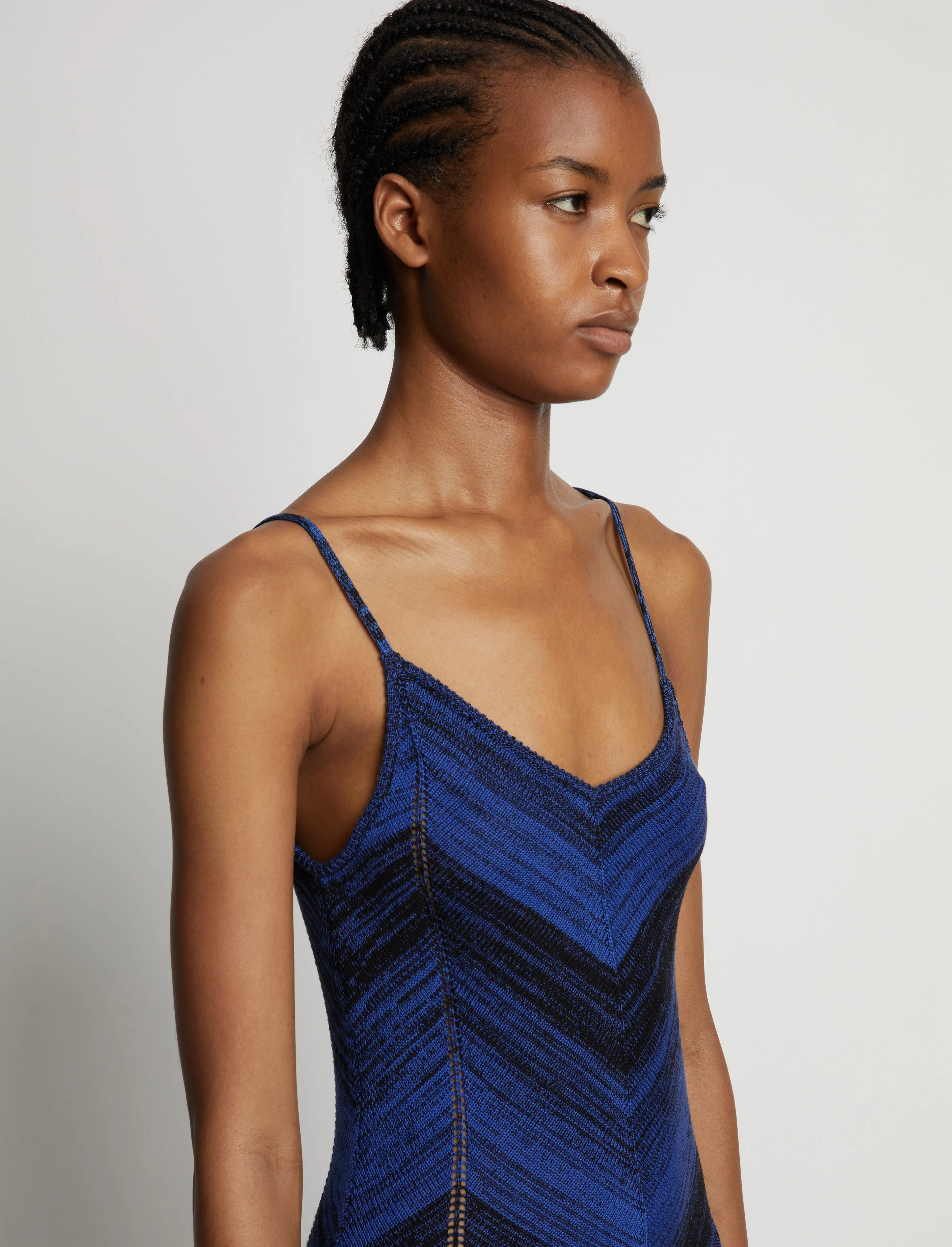 Marled Stripe Knit Maxi Dress sold by Proenza Schouler product image thumbnail 5