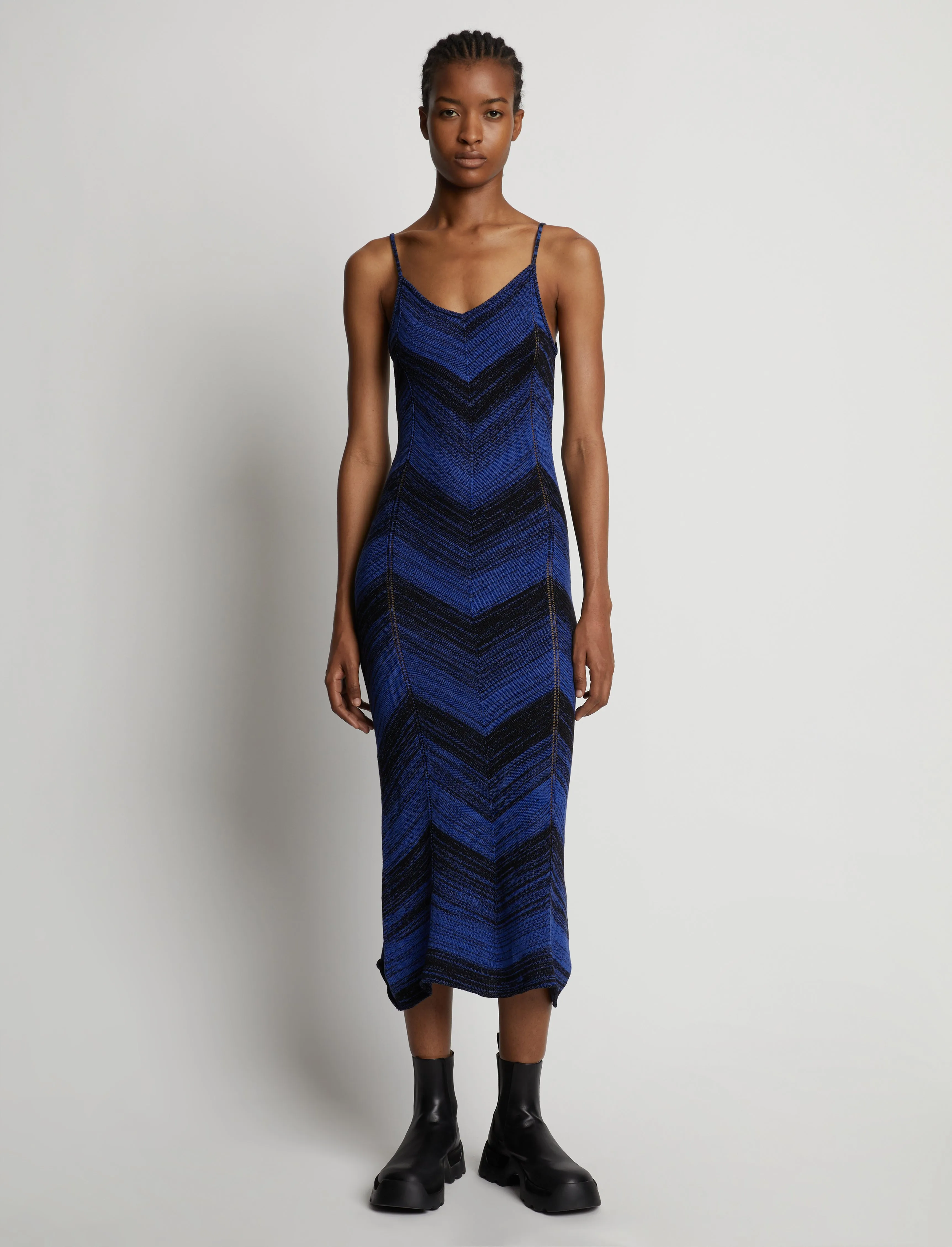 Marled Stripe Knit Maxi Dress sold by Proenza Schouler product image thumbnail 2