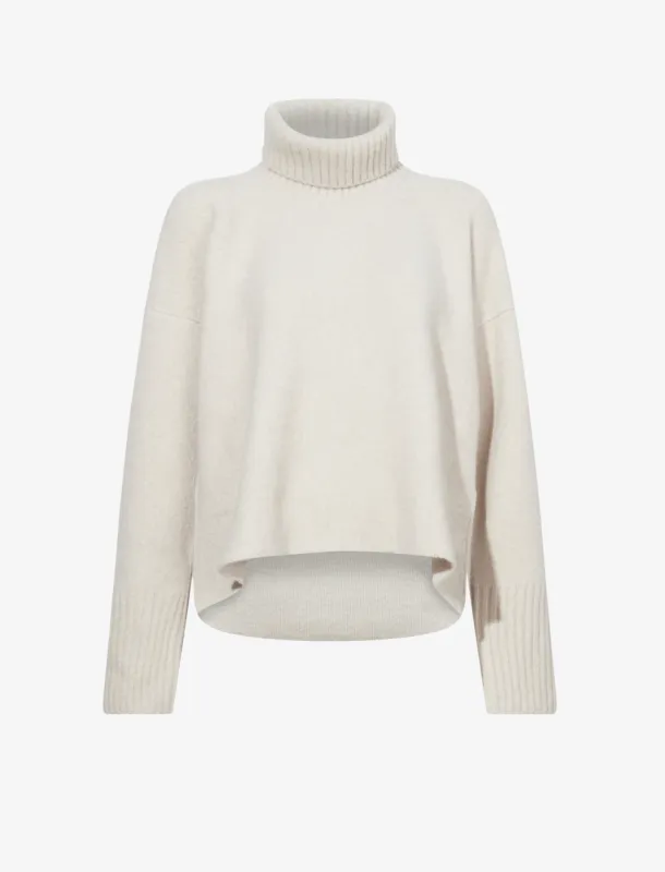 Sandra Turtleneck Sweater in Lofty Eco Cashmere made by Proenza Schouler