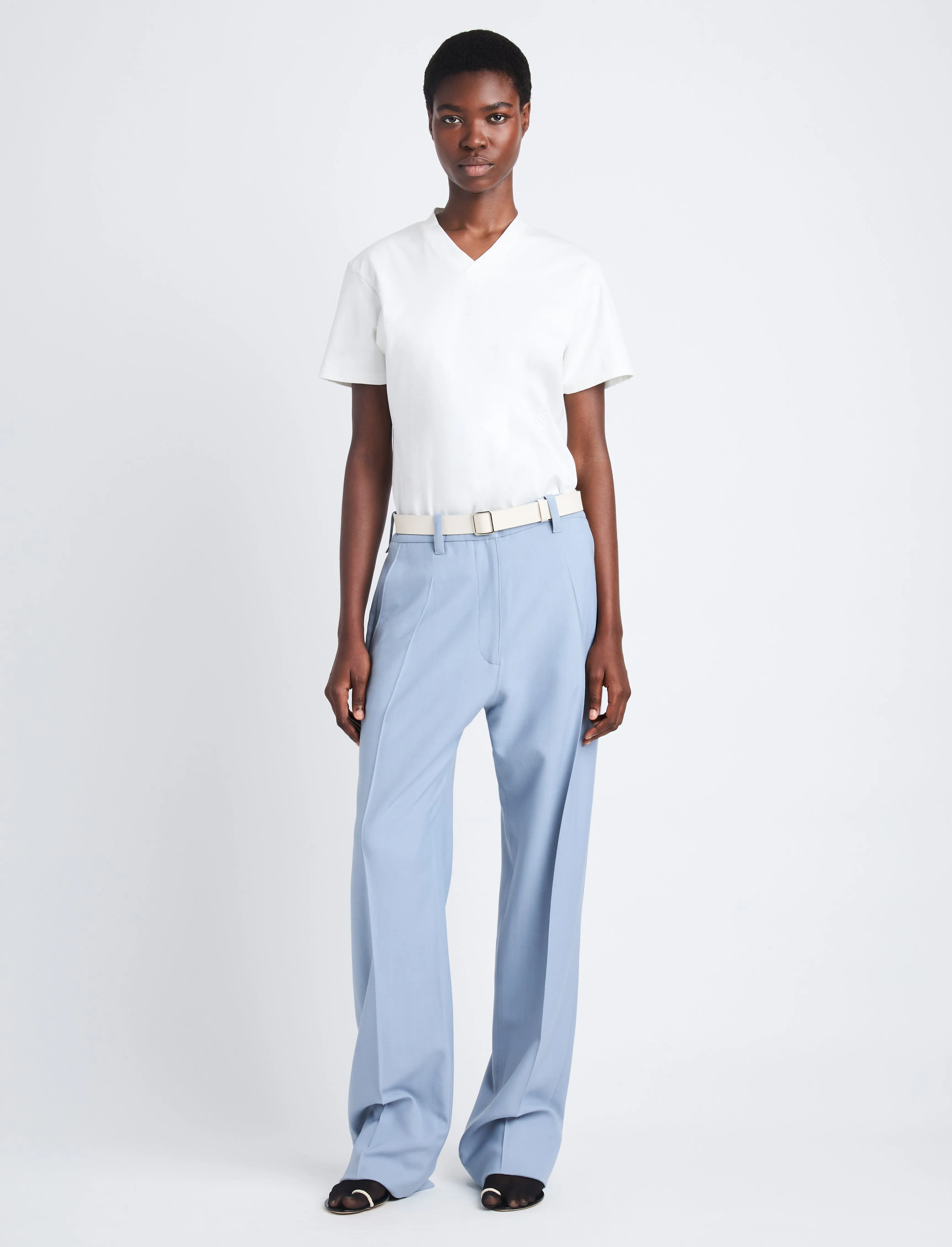 Otis Pant in Viscose Wool sold by Proenza Schouler product image thumbnail 2