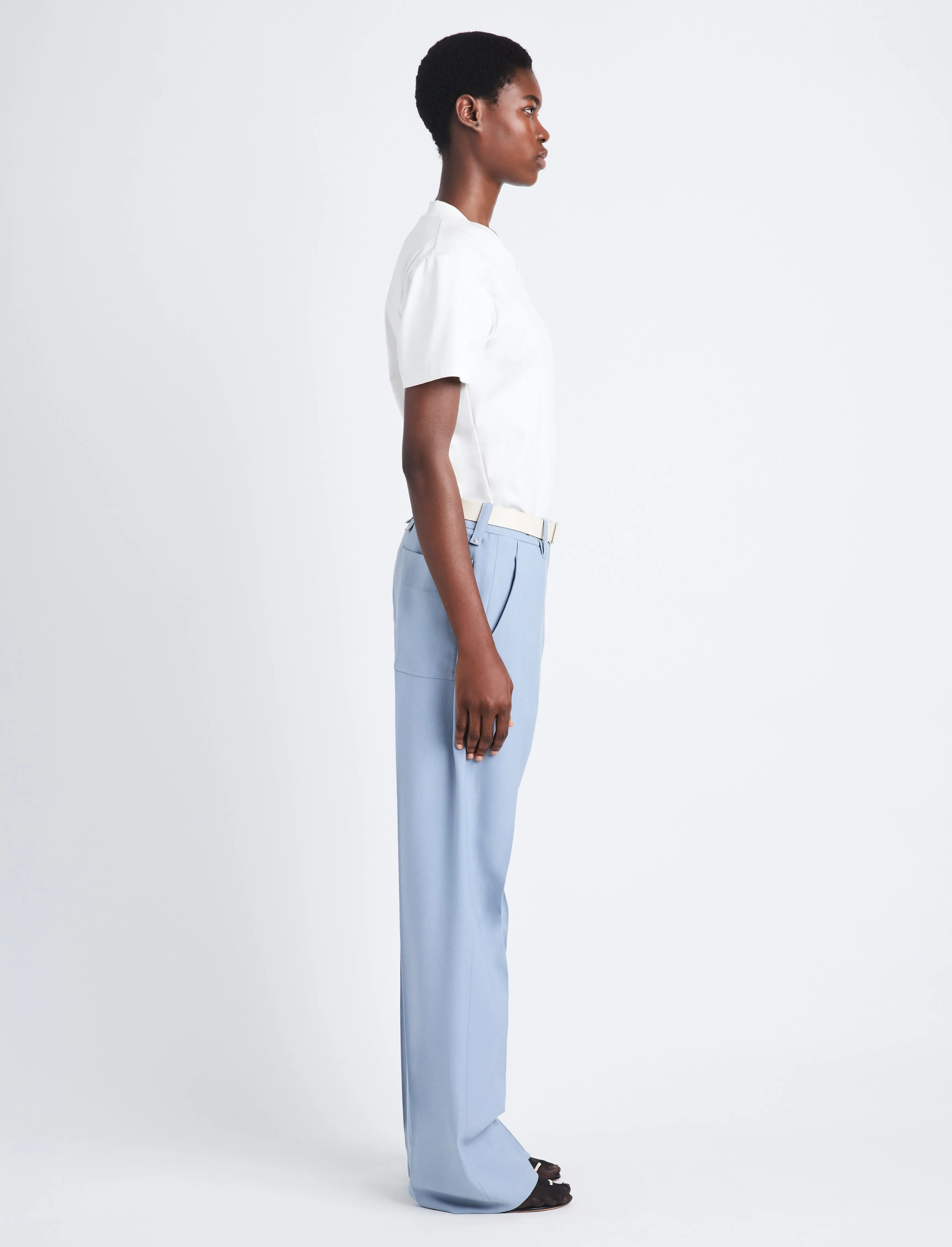 Otis Pant in Viscose Wool sold by Proenza Schouler product image thumbnail 3